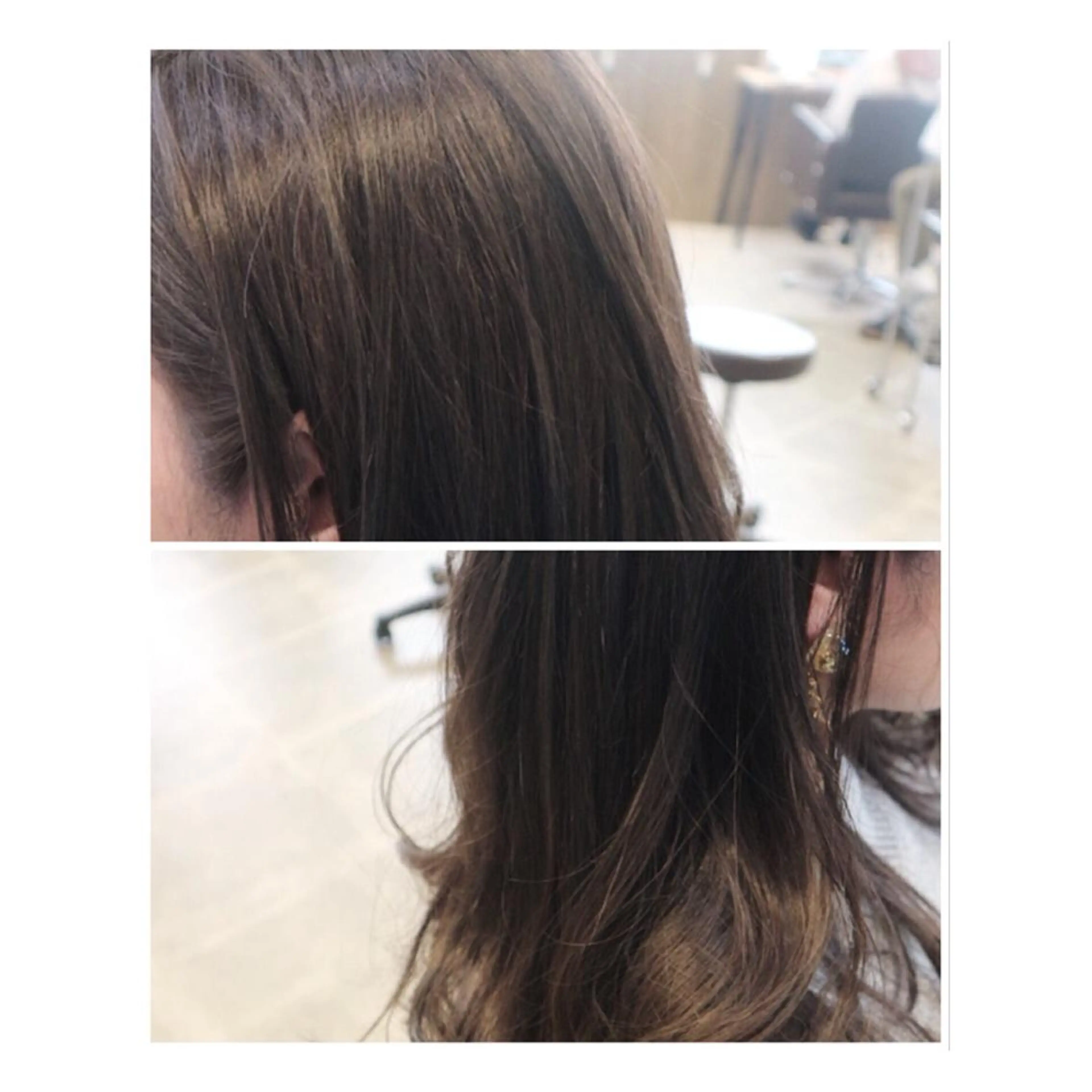 セミロング 土屋 ゆうこのヘアスタイル