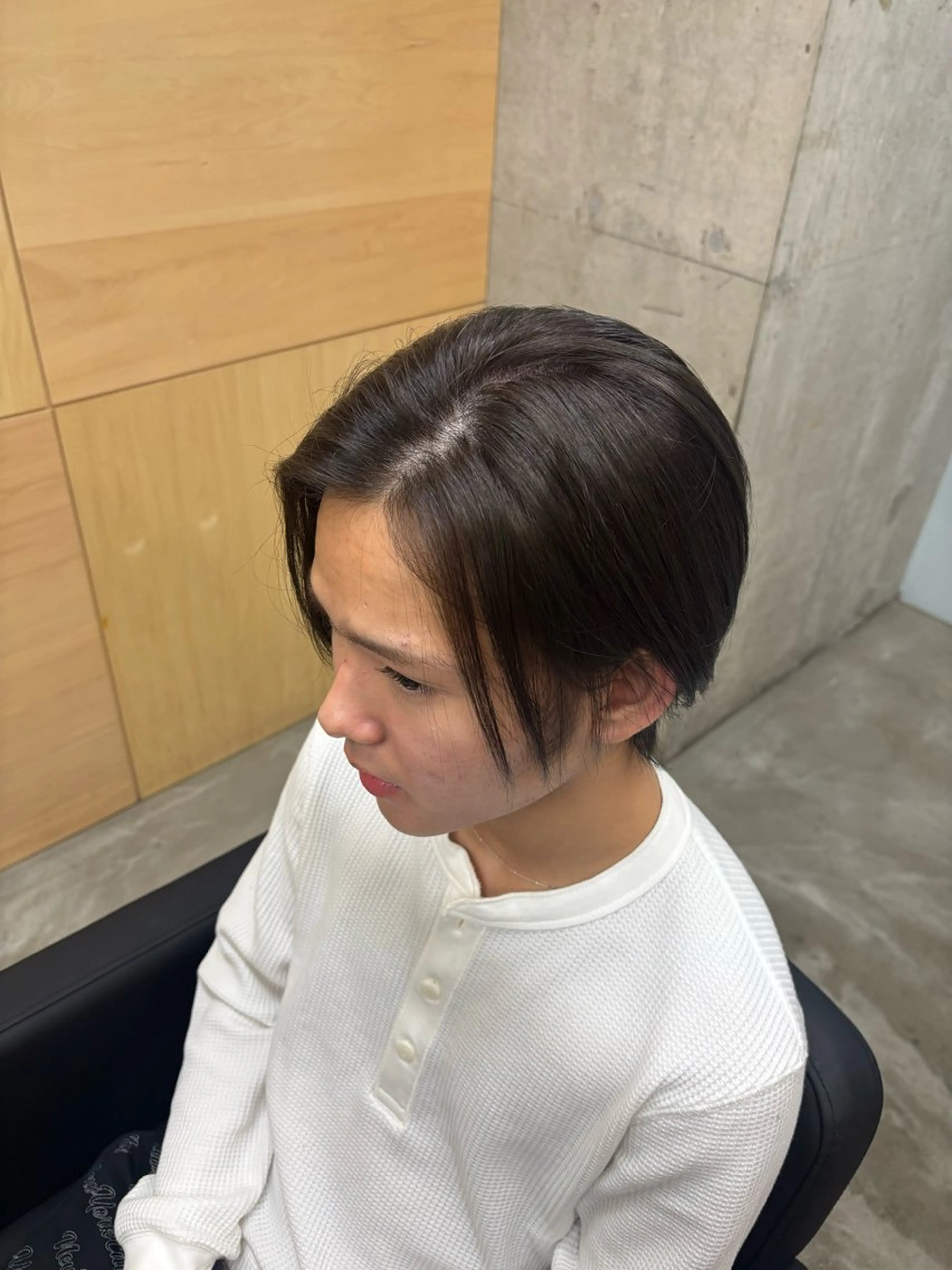 メンズ ヘアカラー ROBEHAER /NOZOMUのヘアスタイル