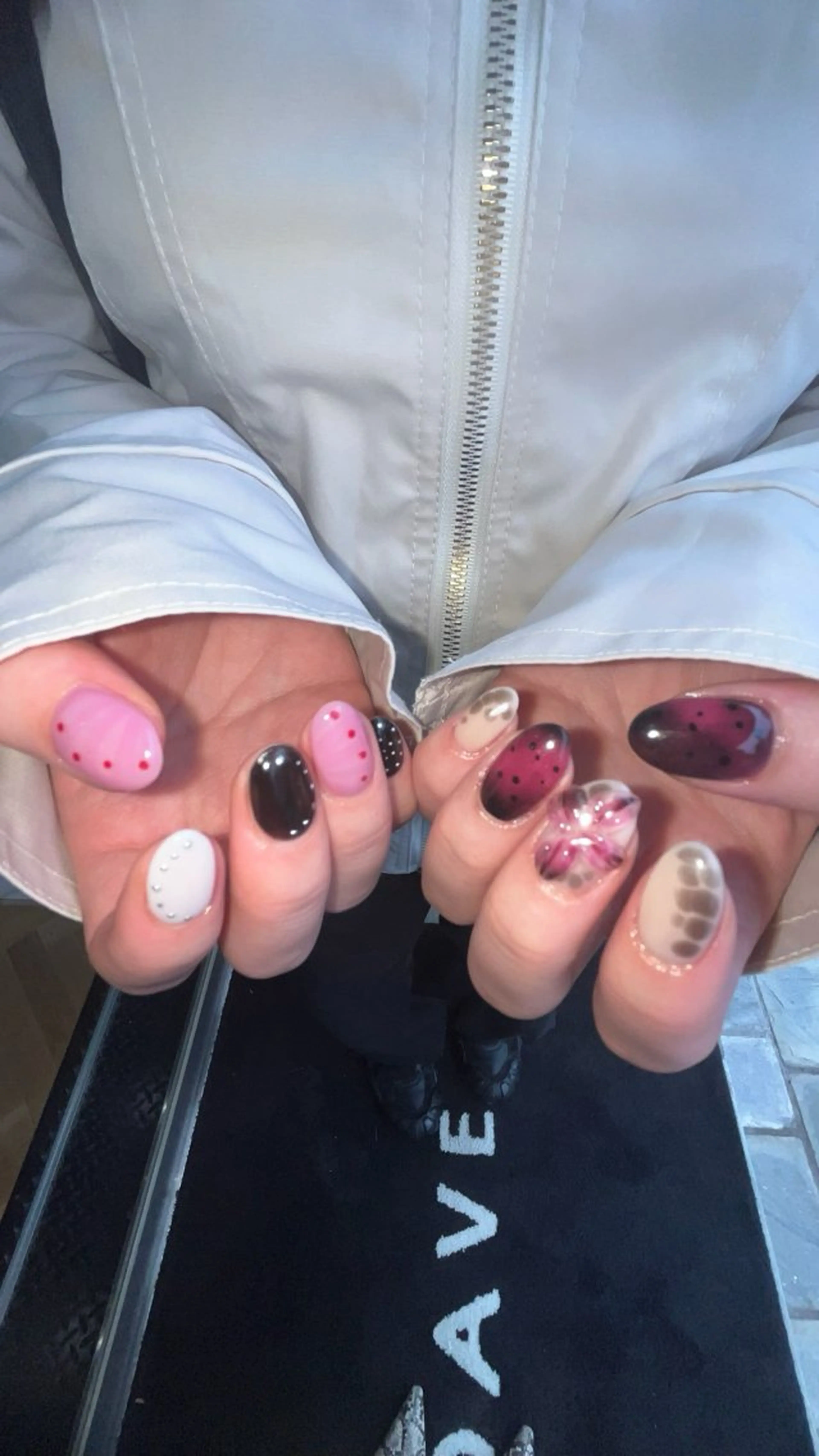 ネイル ハンドネイル フットネイル wata ★のネイルデザイン