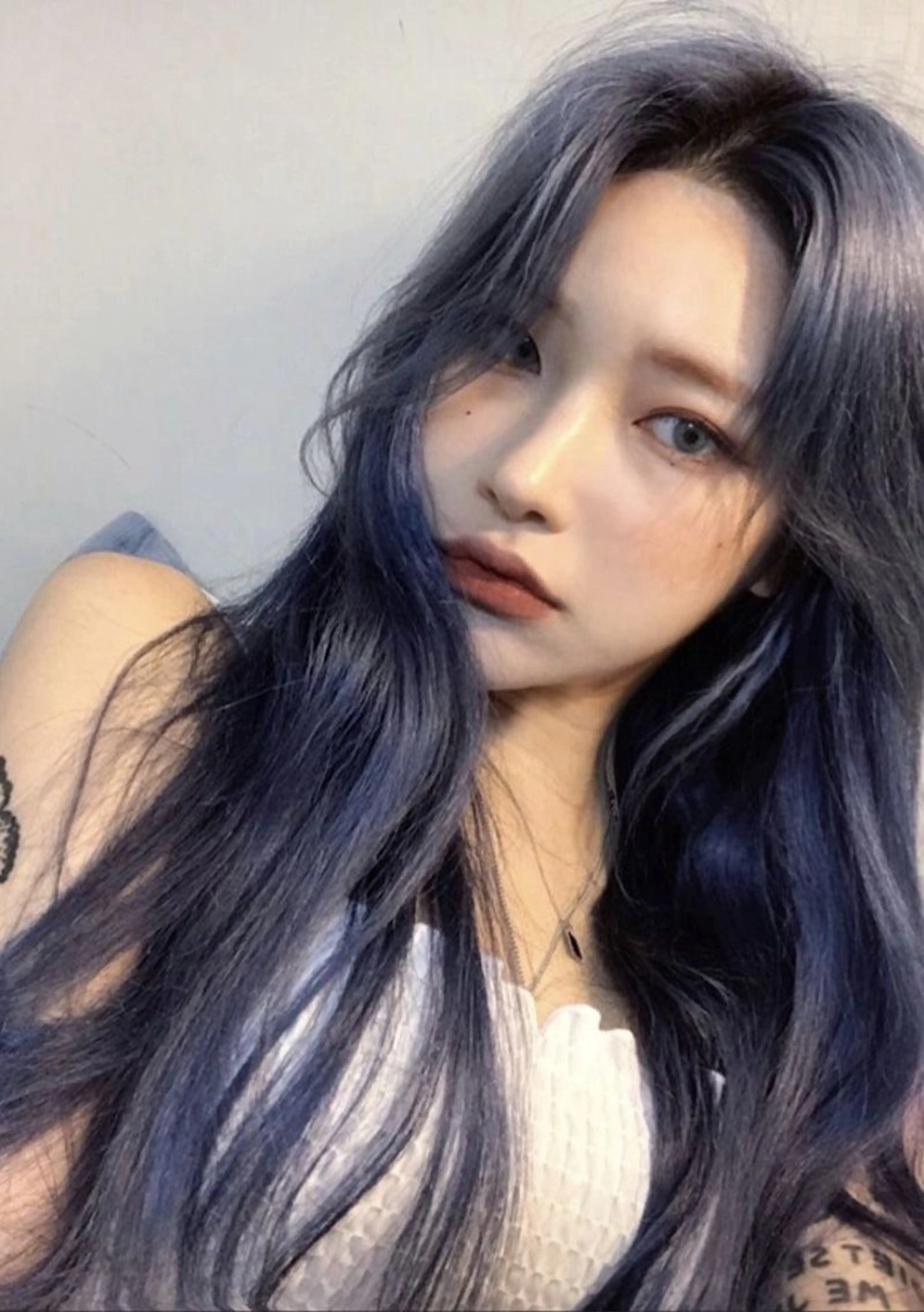 カラー 🤍ྀི透ける寒色 Cocoa🤍ྀིのヘアスタイル