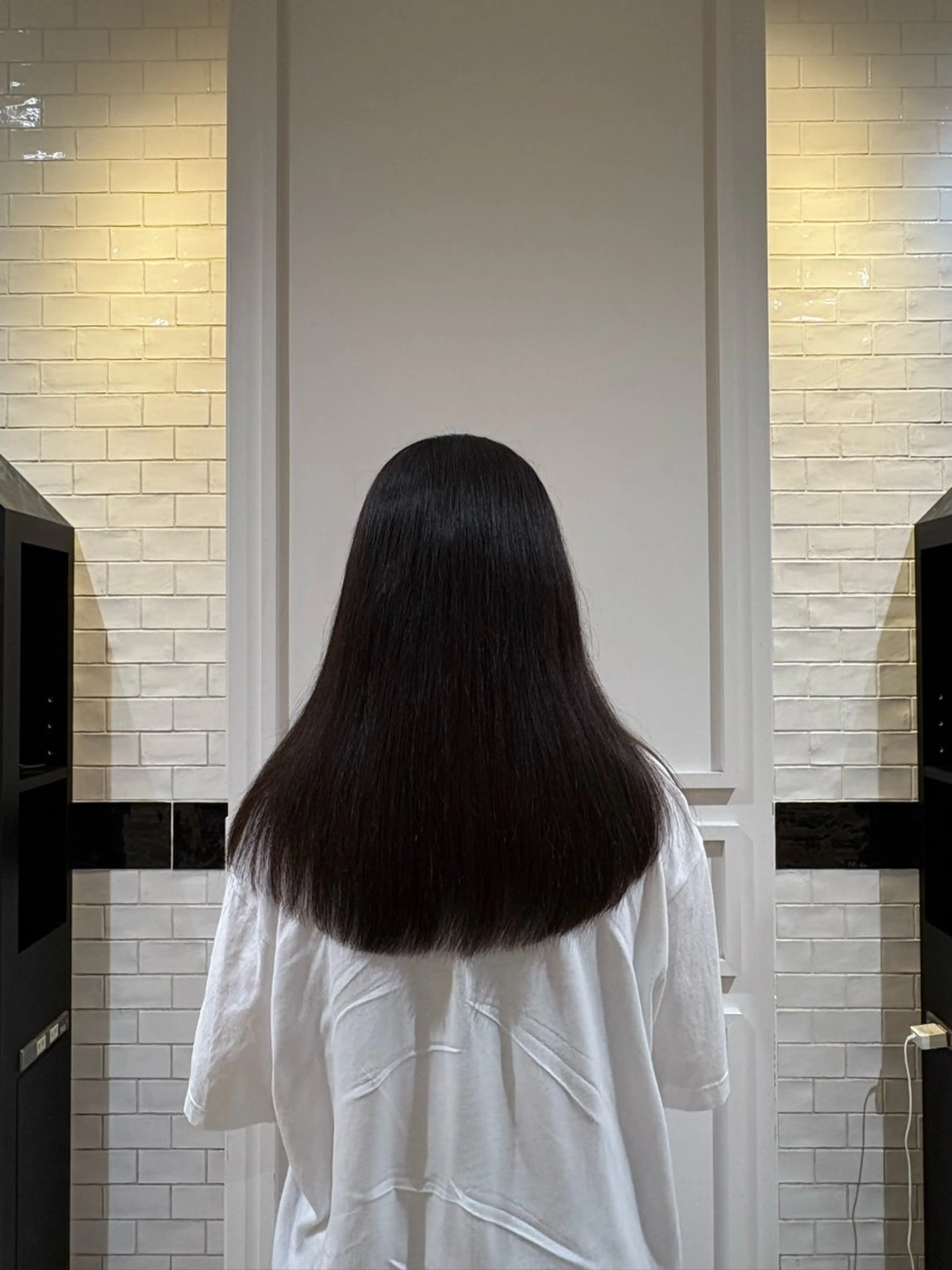 ロング かじ りんねのヘアスタイル