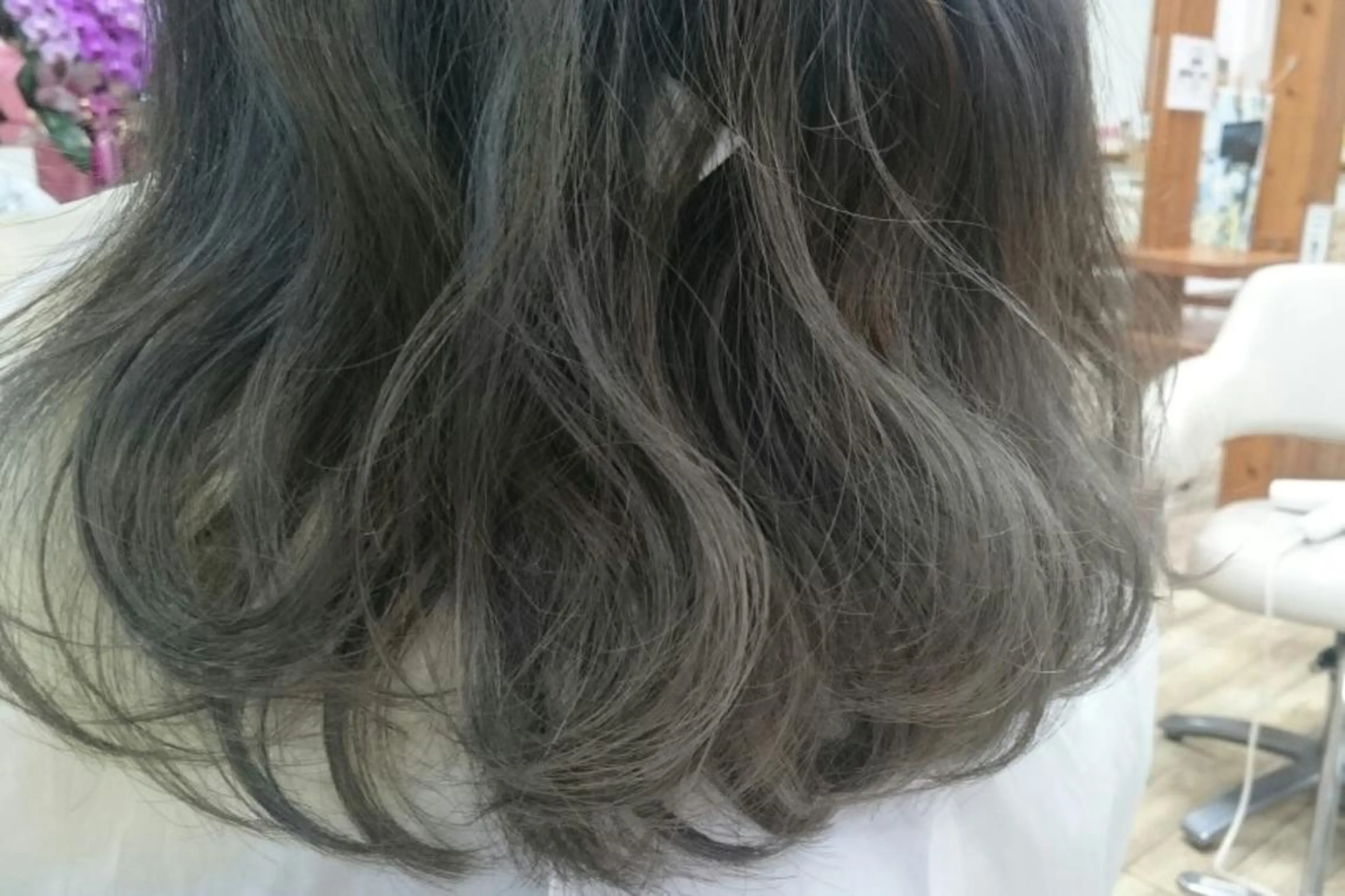 セミロング カラー グラデーションカラー Snaly カラー特化ページのヘアスタイル