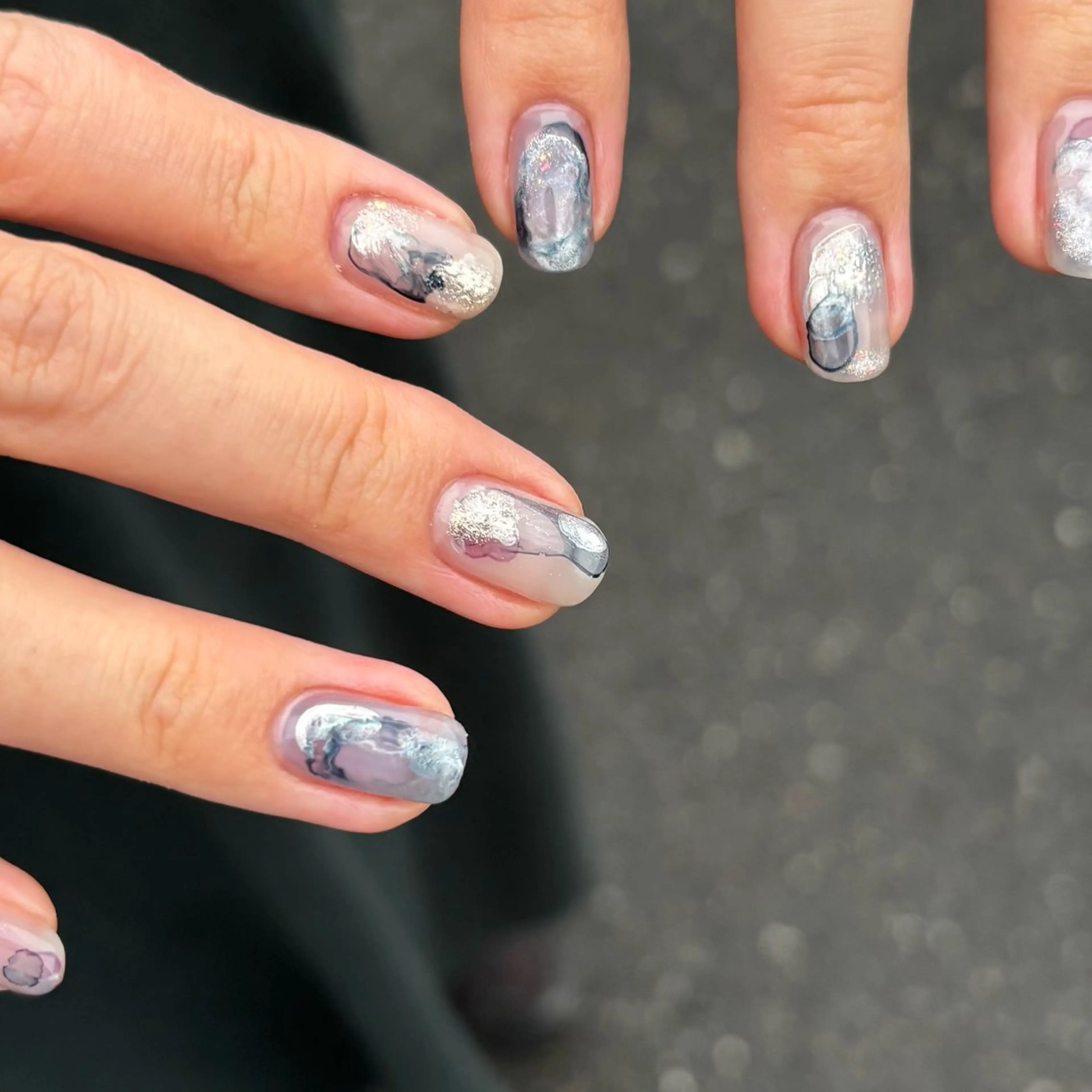 ネイル アートネイル ネイビー kotone / toneのネイルデザイン