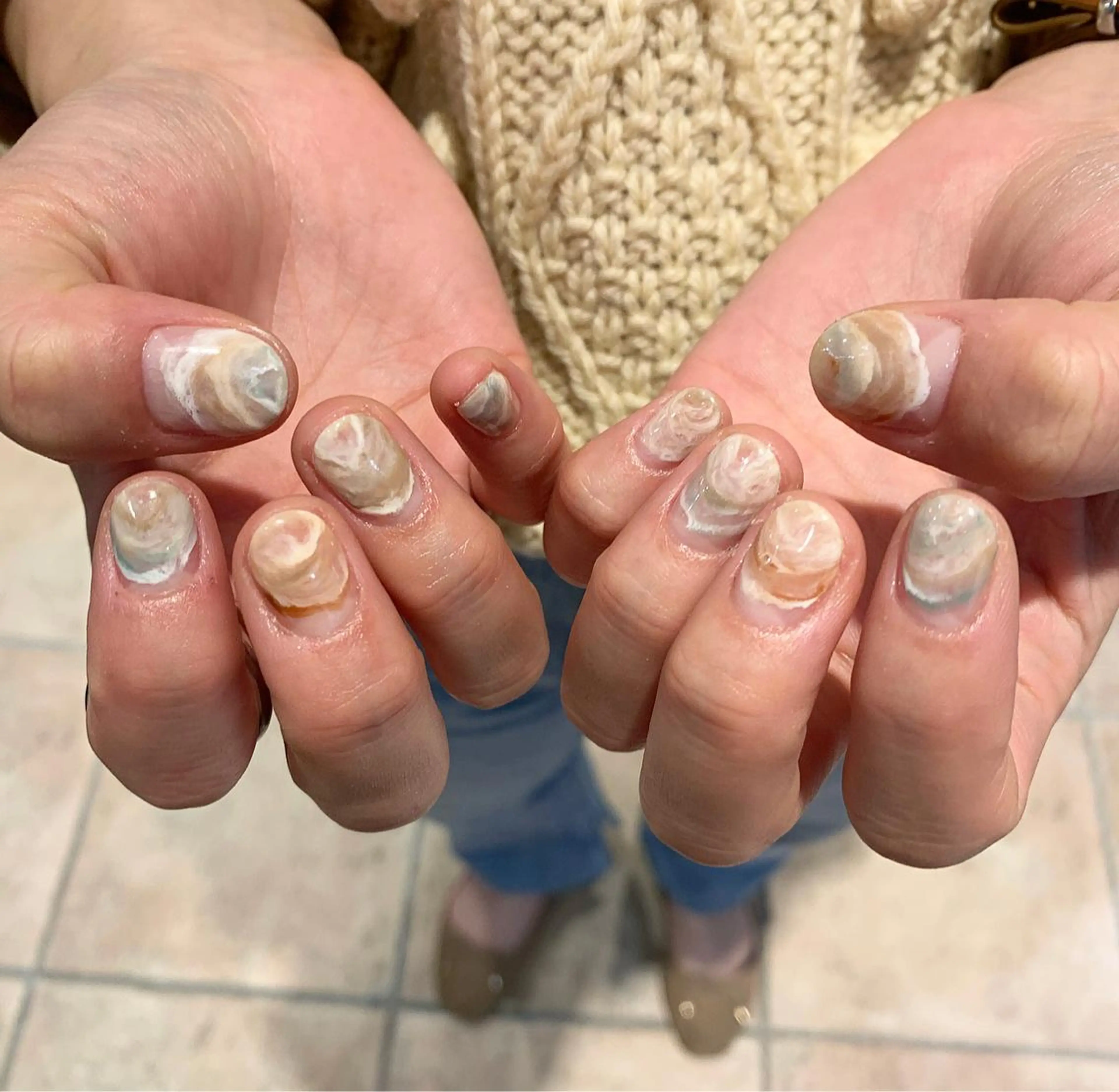 ネイル ハンドネイル 佐藤 穂乃香のネイルデザイン