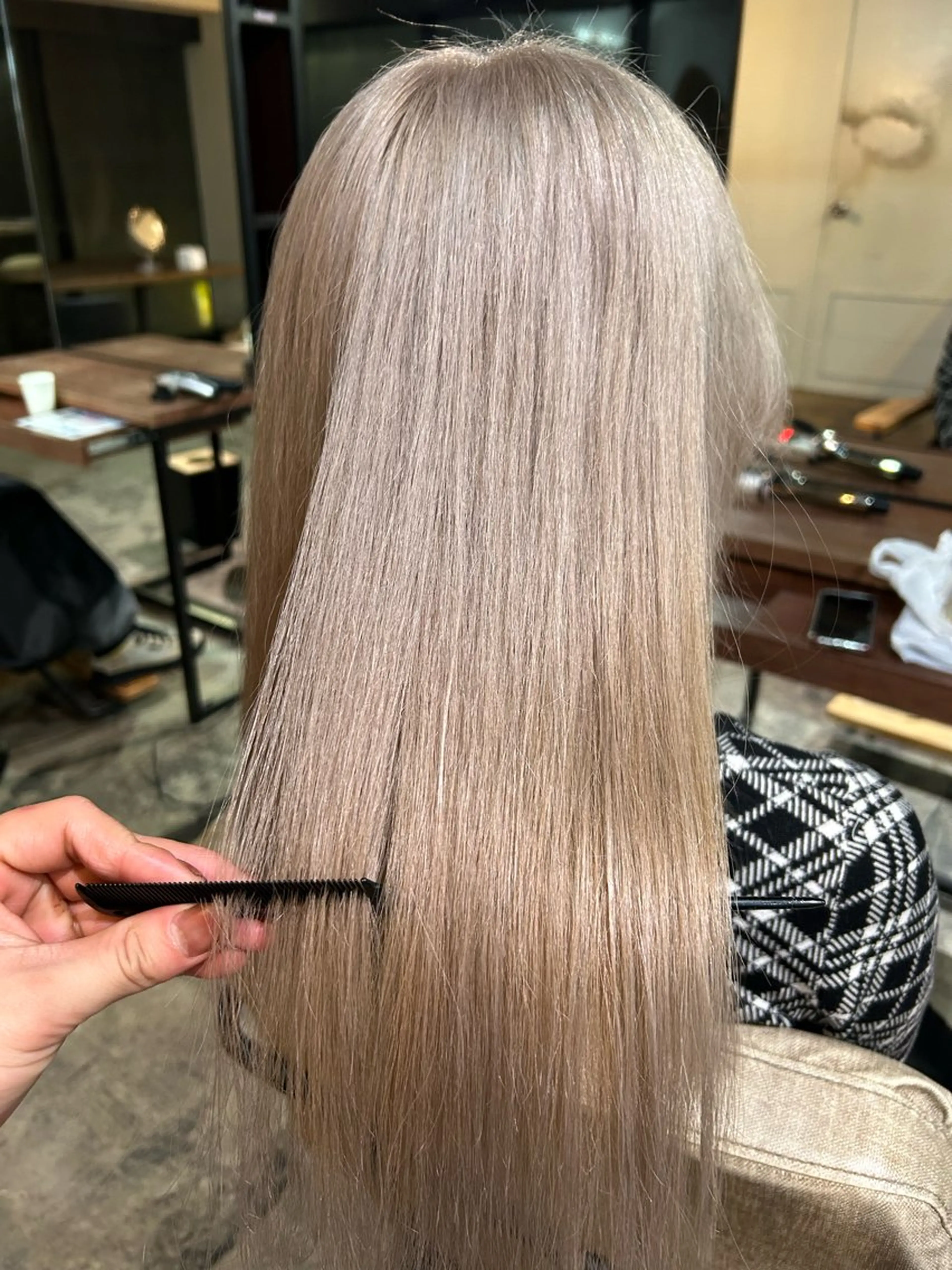 セミロング カラー カット ヘアカラー トリートメント ブリーチ職人/ shori/店舗代表のヘアスタイル