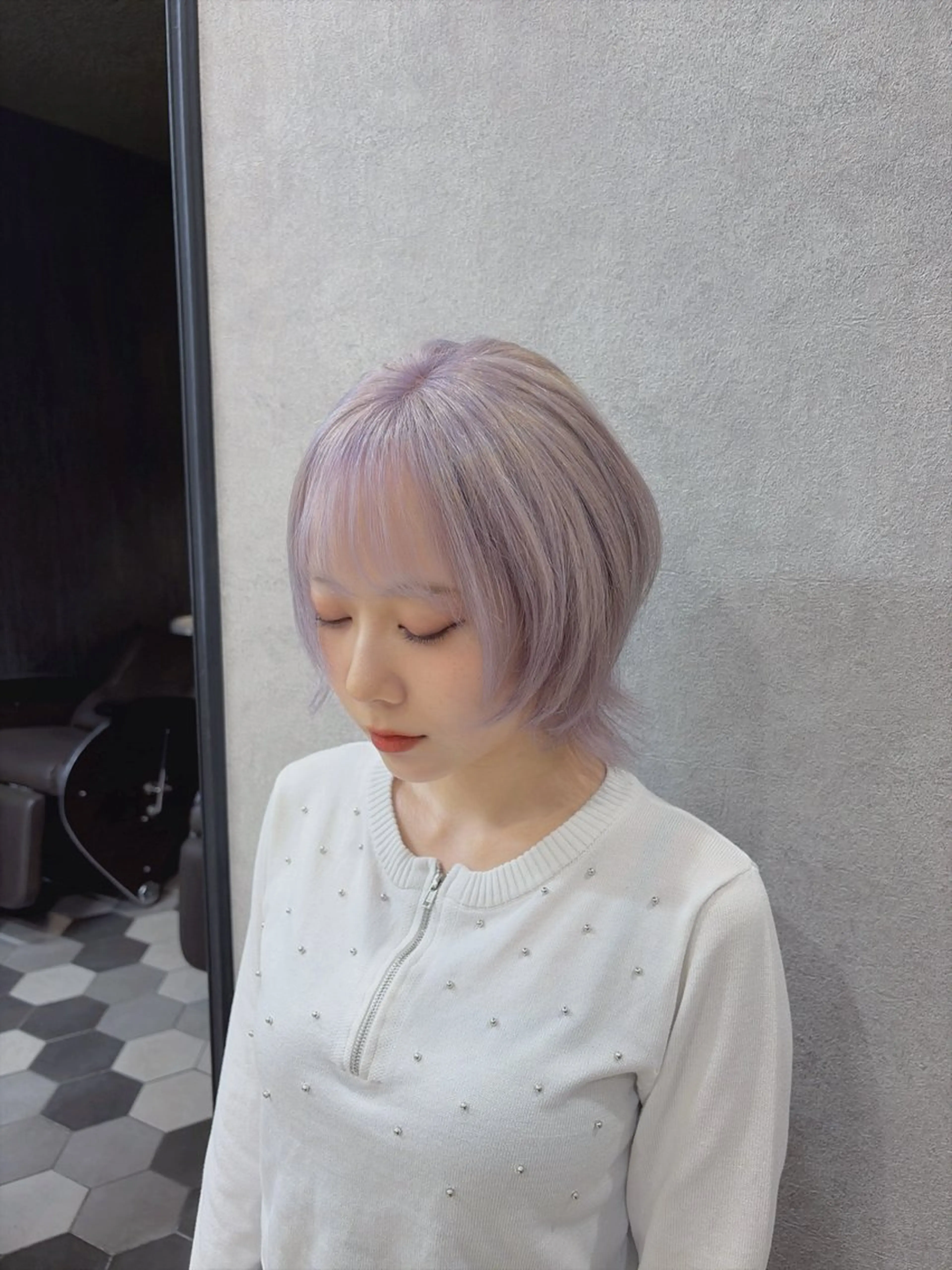 🫧ミニモ学割U25🫧♡ブリーチ➕ワンカラー🎨＋トリートメント（ロング料金あり）の写真