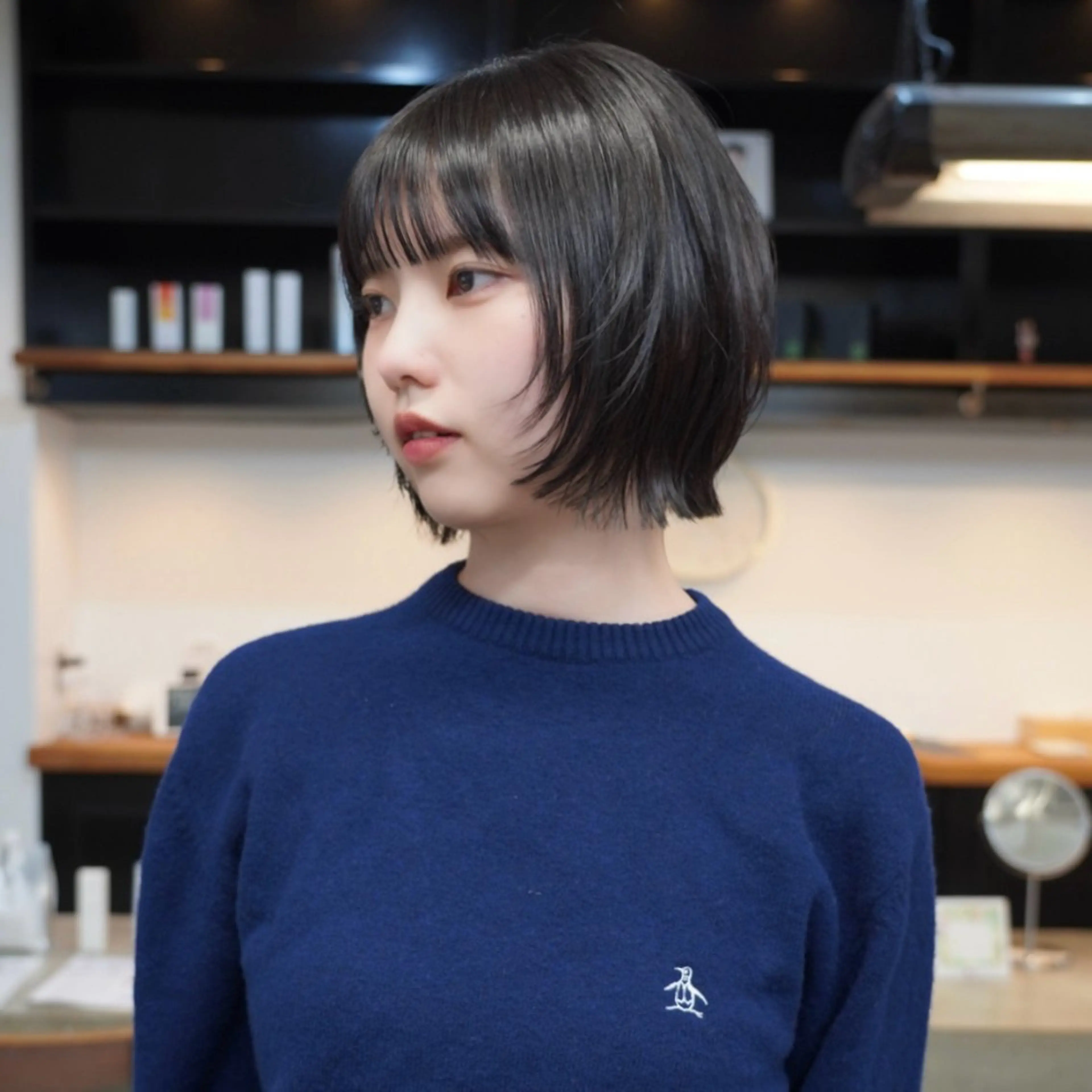 ショート ボブ／アンニュイ 🌷しだひめな🌷のヘアスタイル