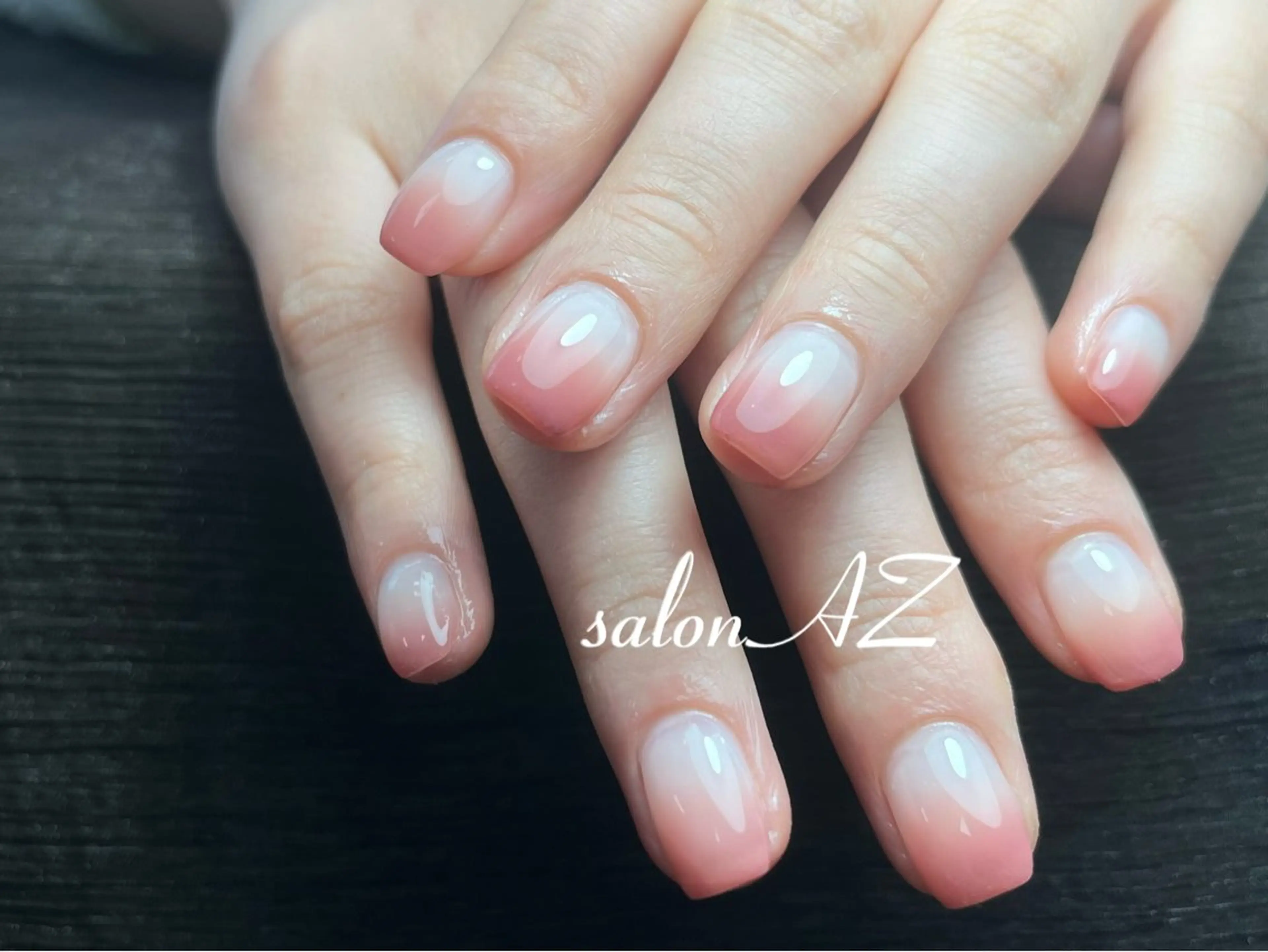 ネイル 長さ出し フットネイル フレンチネイル マグネットネイル ニュアンスネイル salon AZのネイルデザイン