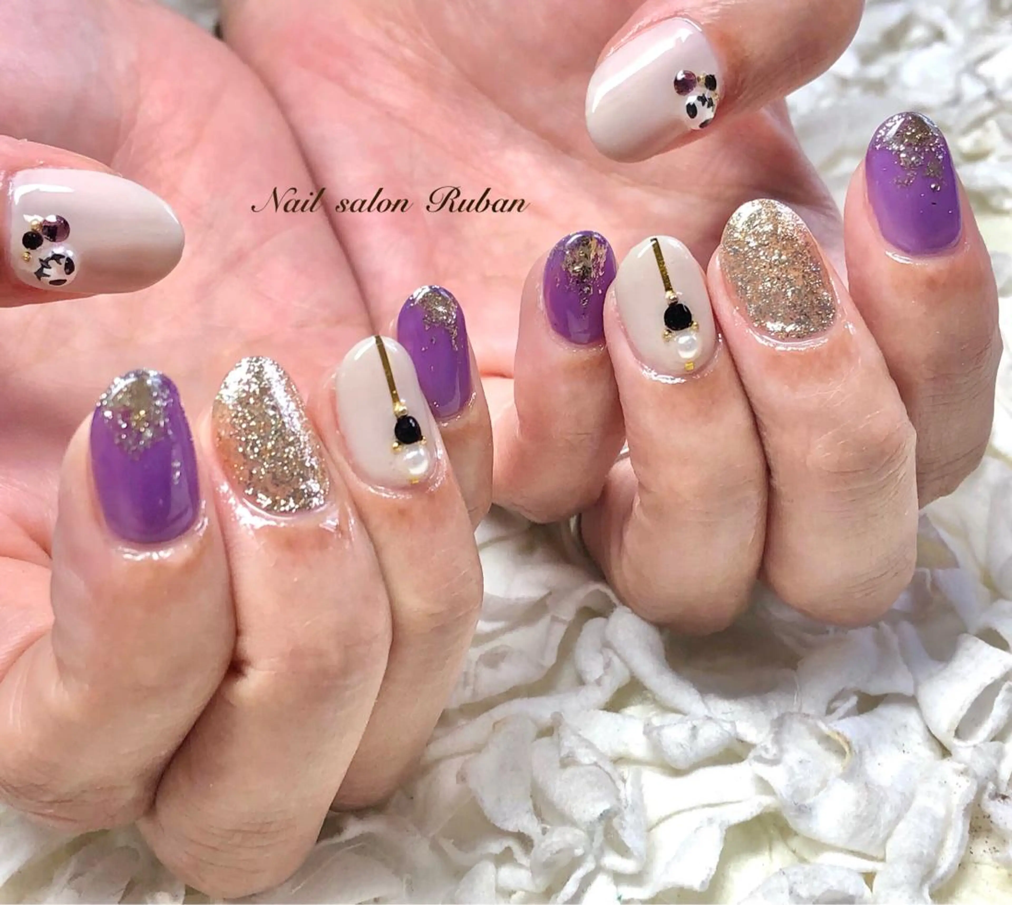 ネイル Nail salon Rubanのネイルデザイン
