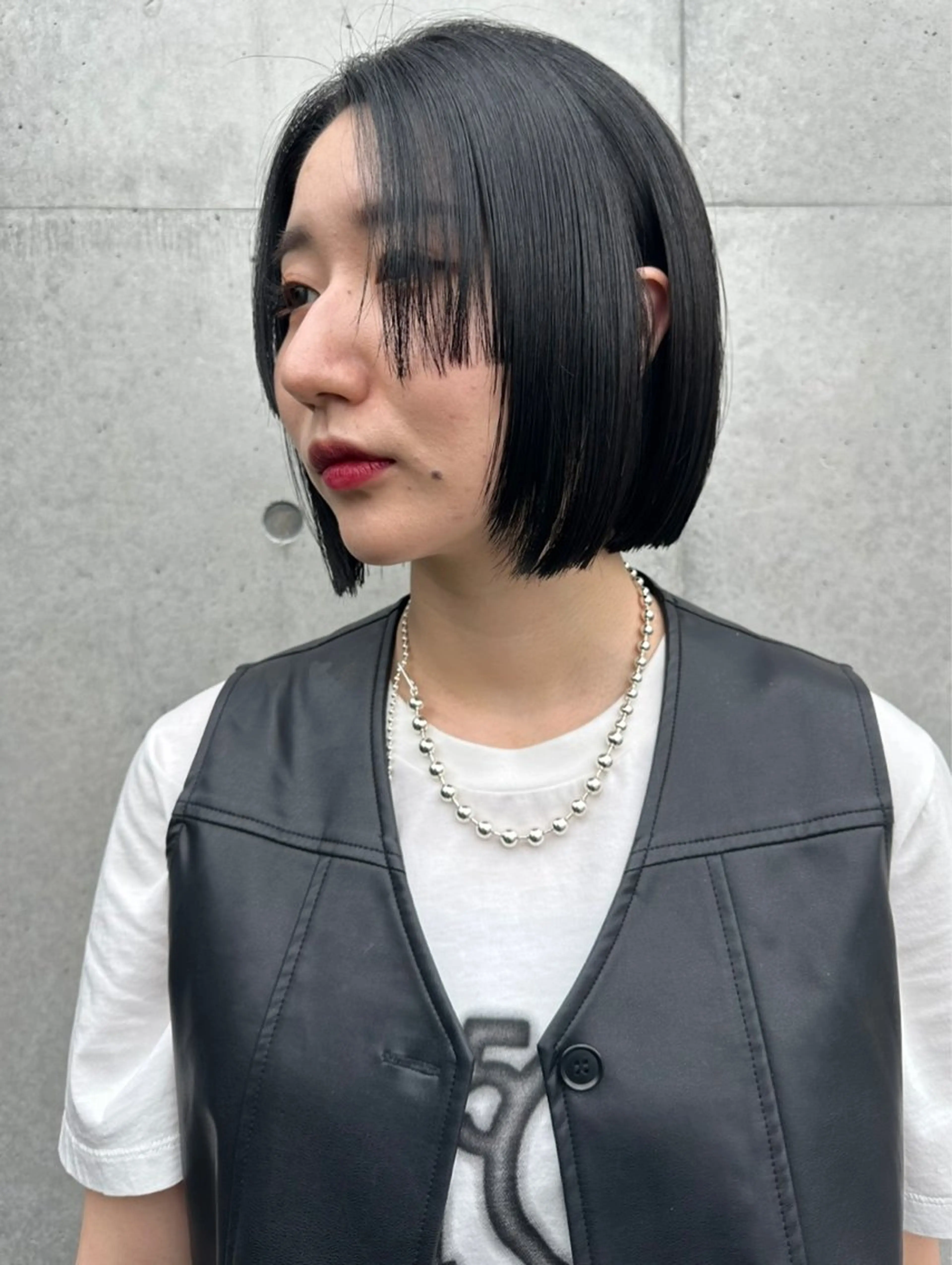 ショート カラー ボブ/似合わせカット /ニュアンスカラーのヘアスタイル