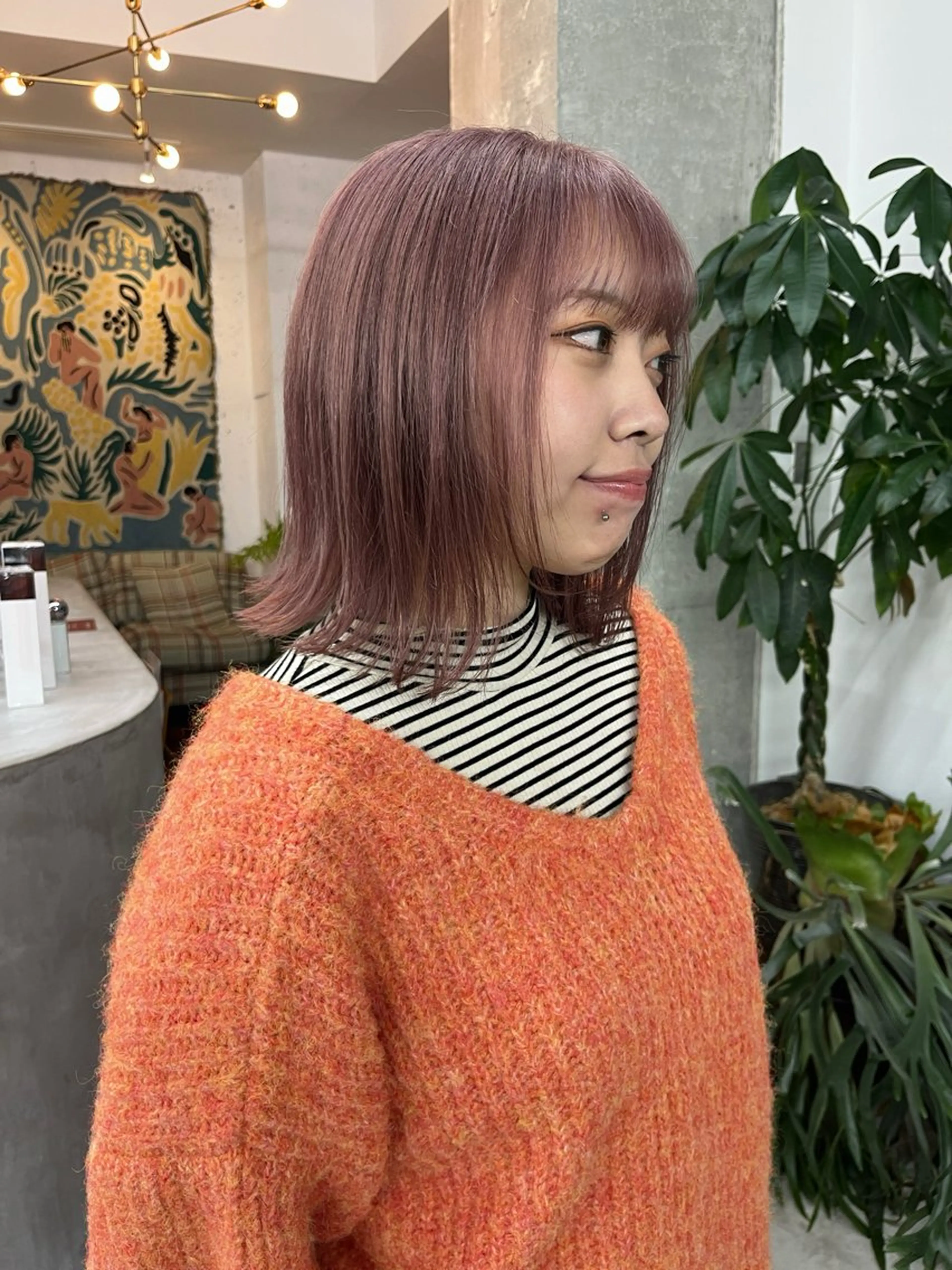 ミディアム ハシモトタケル🌿 ボブ/レイヤーカットのヘアスタイル