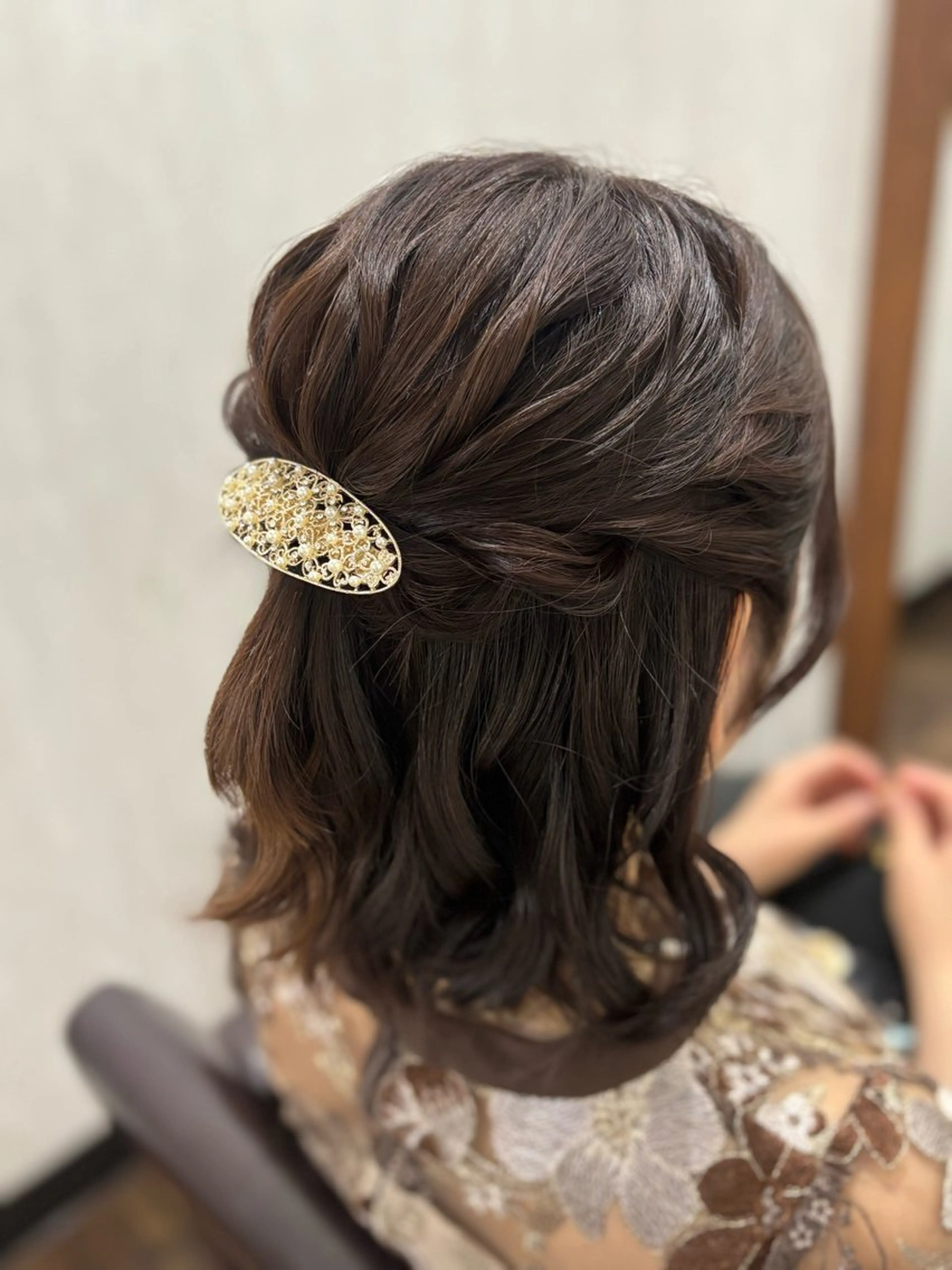 ミディアム ヘアアレンジ カラーモデル募集 ☘️もえな☘️のヘアスタイル