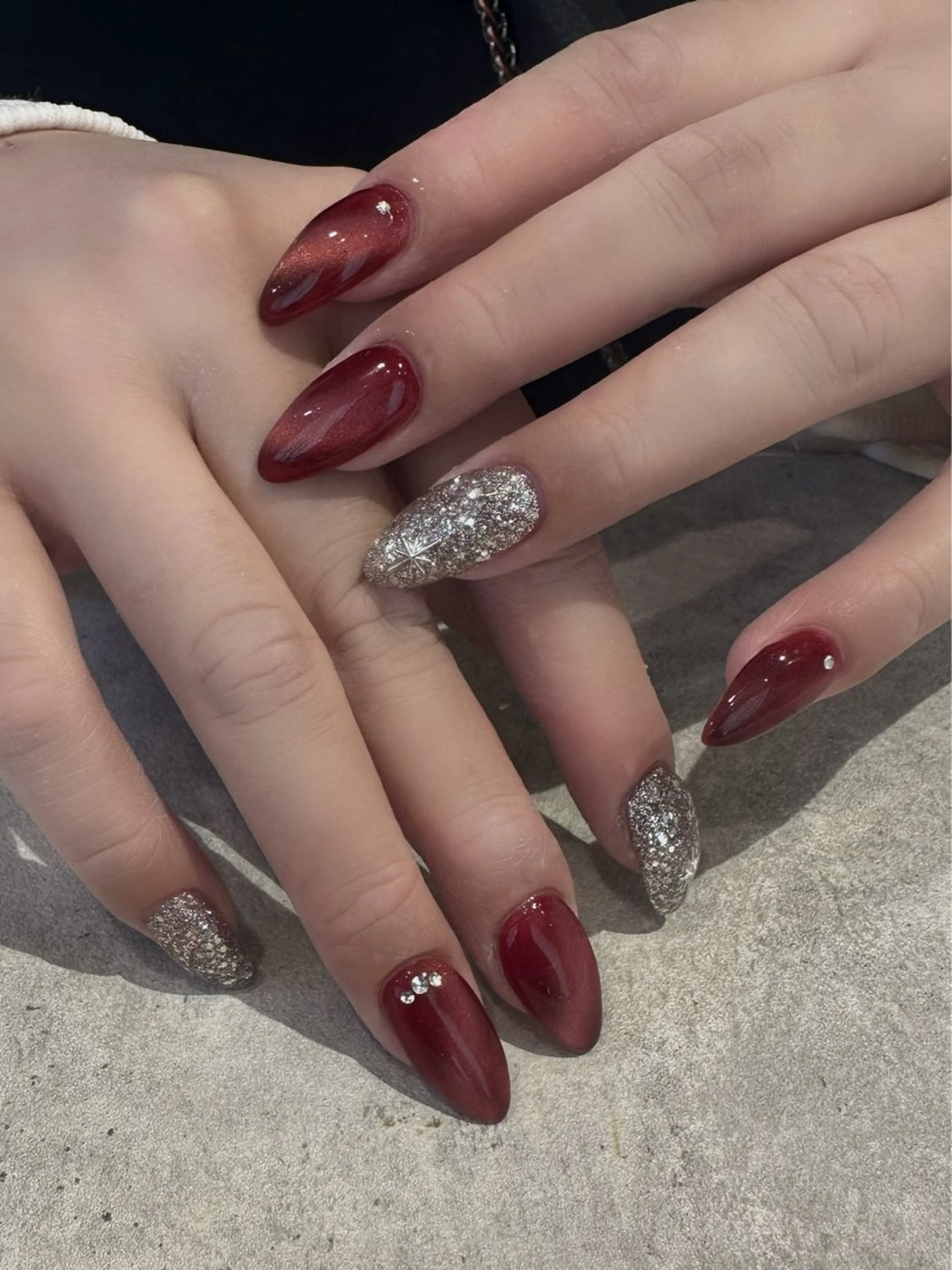 ネイル 豊島 波奈のネイルデザイン