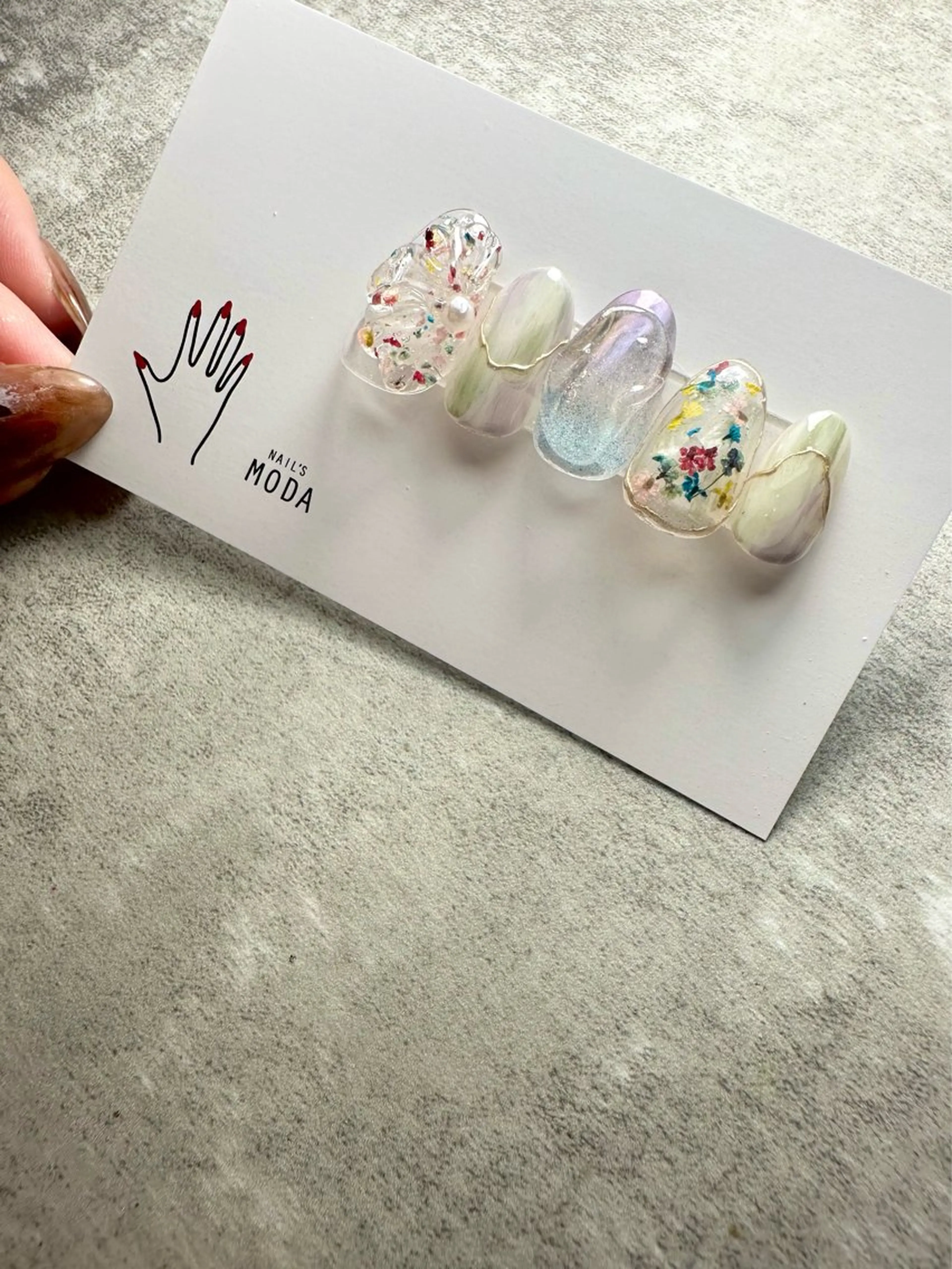 ネイル ブライダルネイル NAIL'S MODAのネイルデザイン