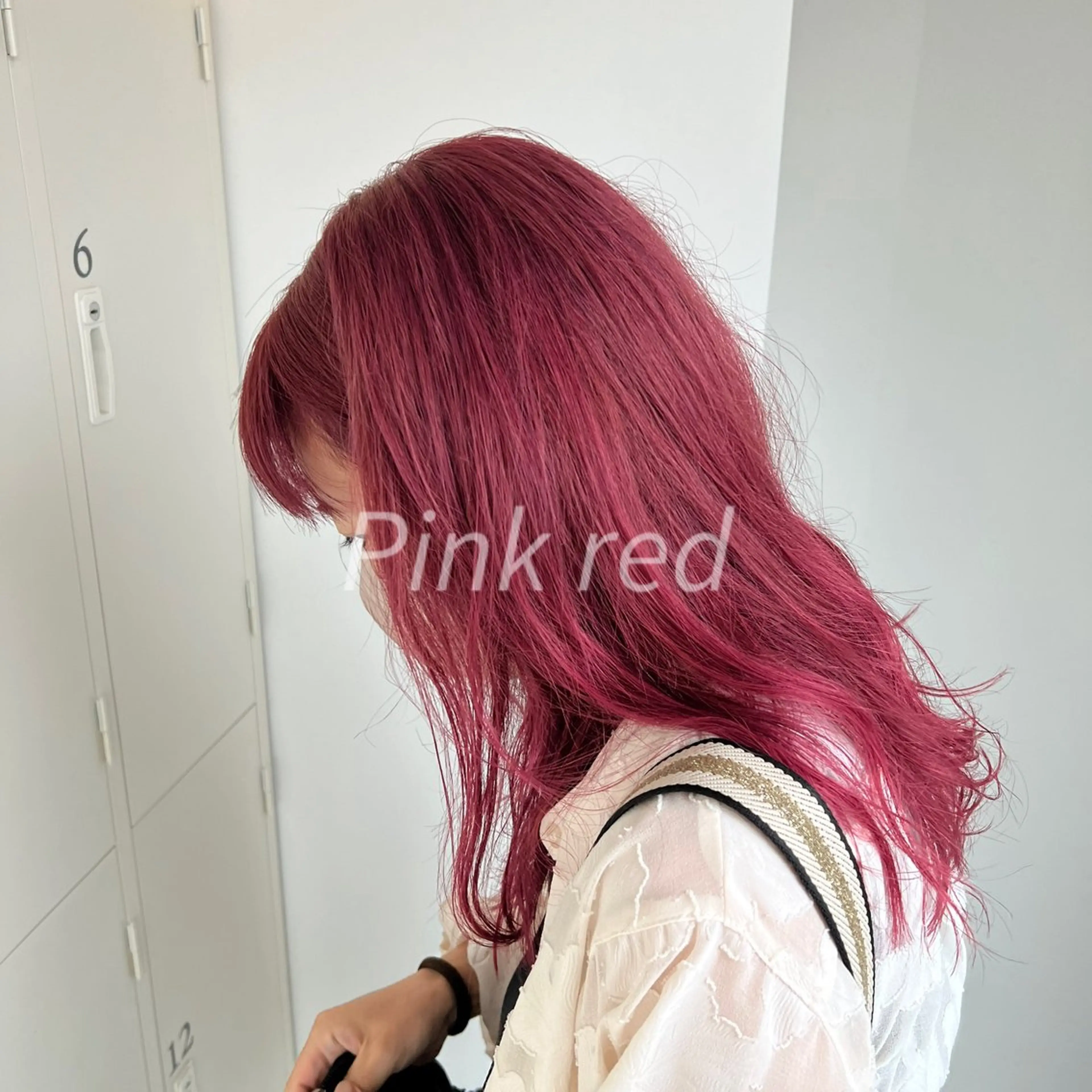 ロング カット ヘアカラー 艶ハイトーン‪‪🔆 ️️️安座間 希のヘアスタイル