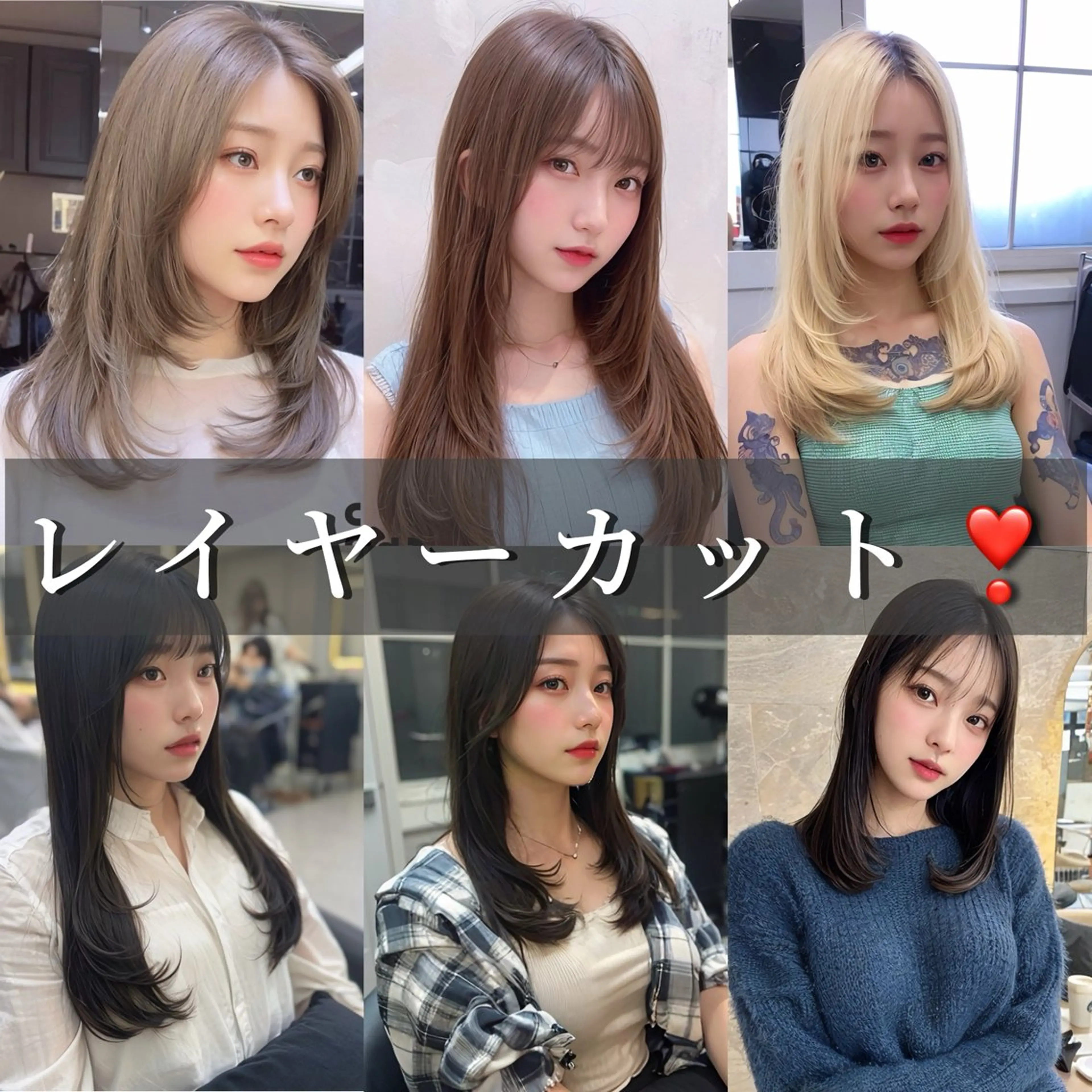 ロング 池袋/韓国/レイヤー 髪質改善/村上けいとのヘアスタイル