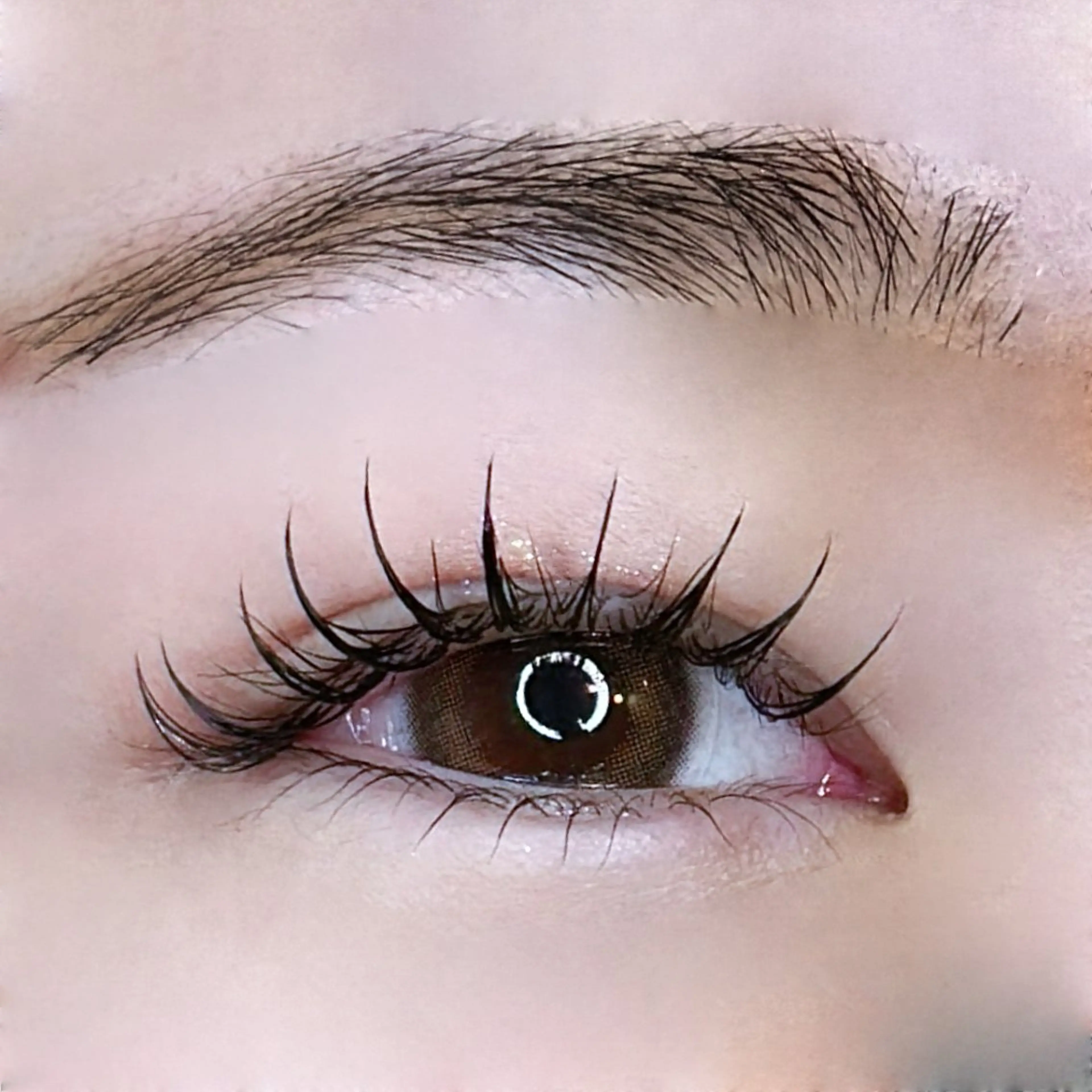 マツエク・マツパ キュート Dカール マツエク AVEDA西大寺 リノカ✩⡱のマツエク・マツパデザイン