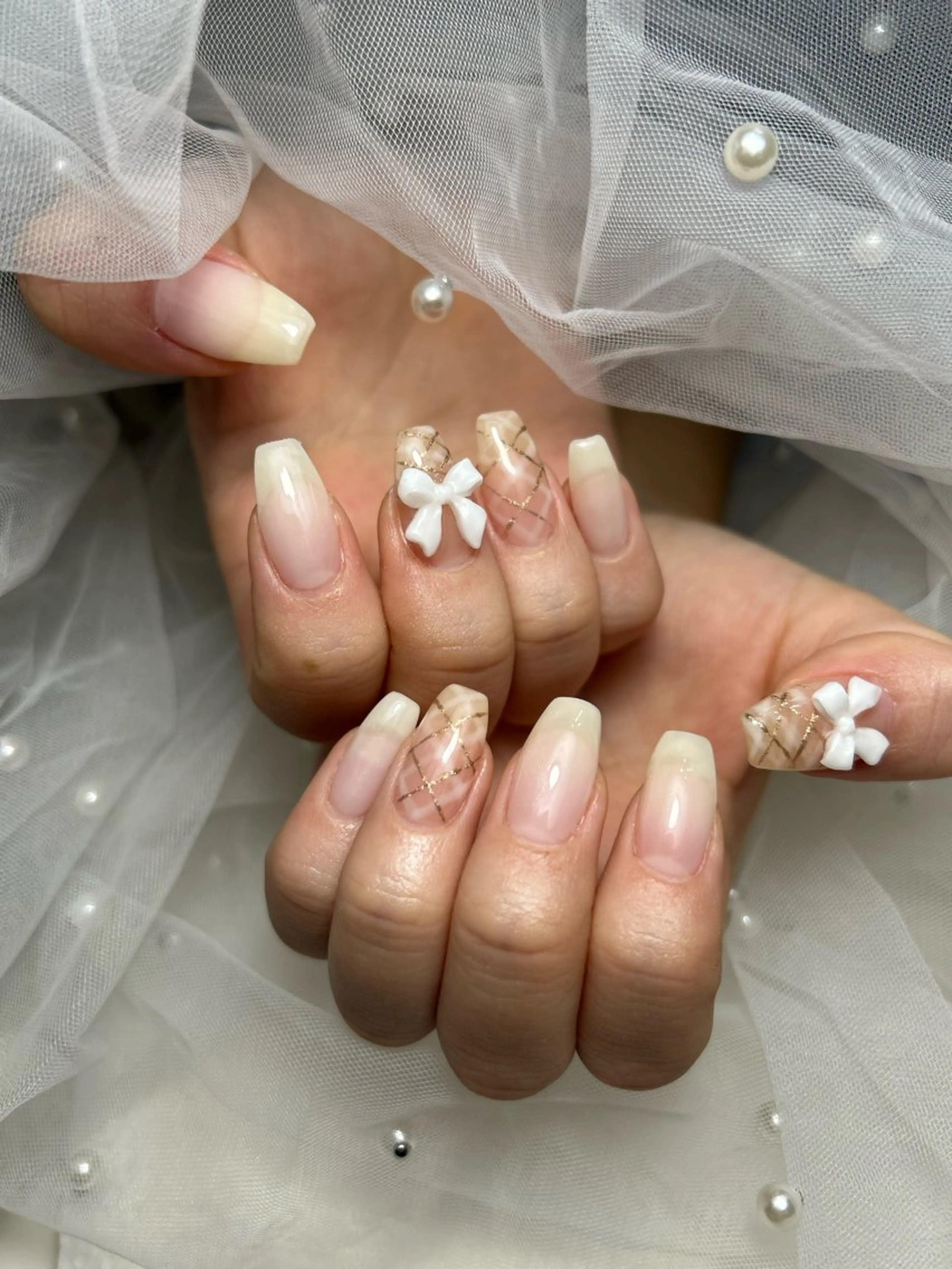 ネイル ハンドネイル フットネイル ✴︎ Delightのネイルデザイン