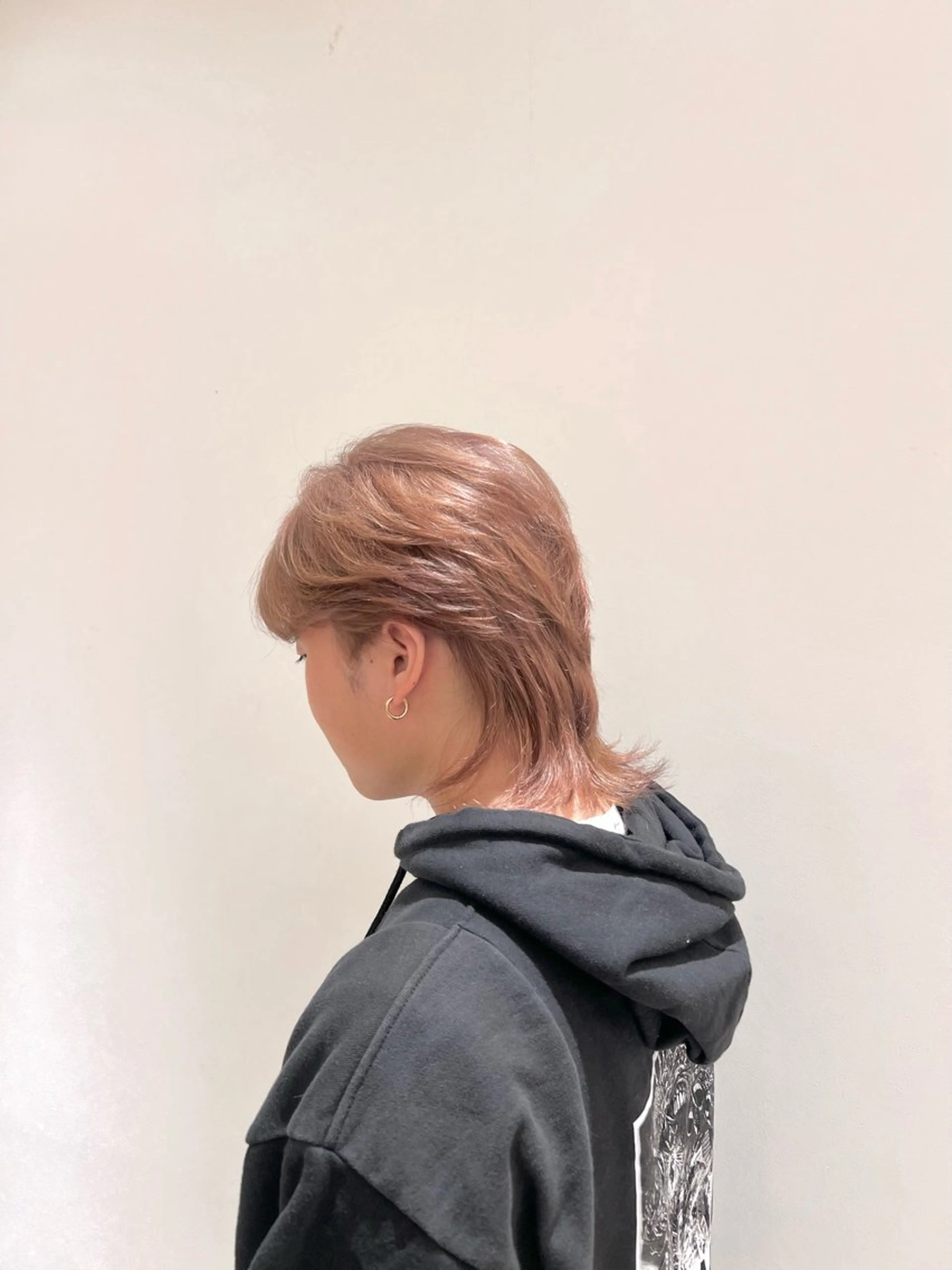 ミディアム メンズ 白金台カラーリスト あきよしのヘアスタイル