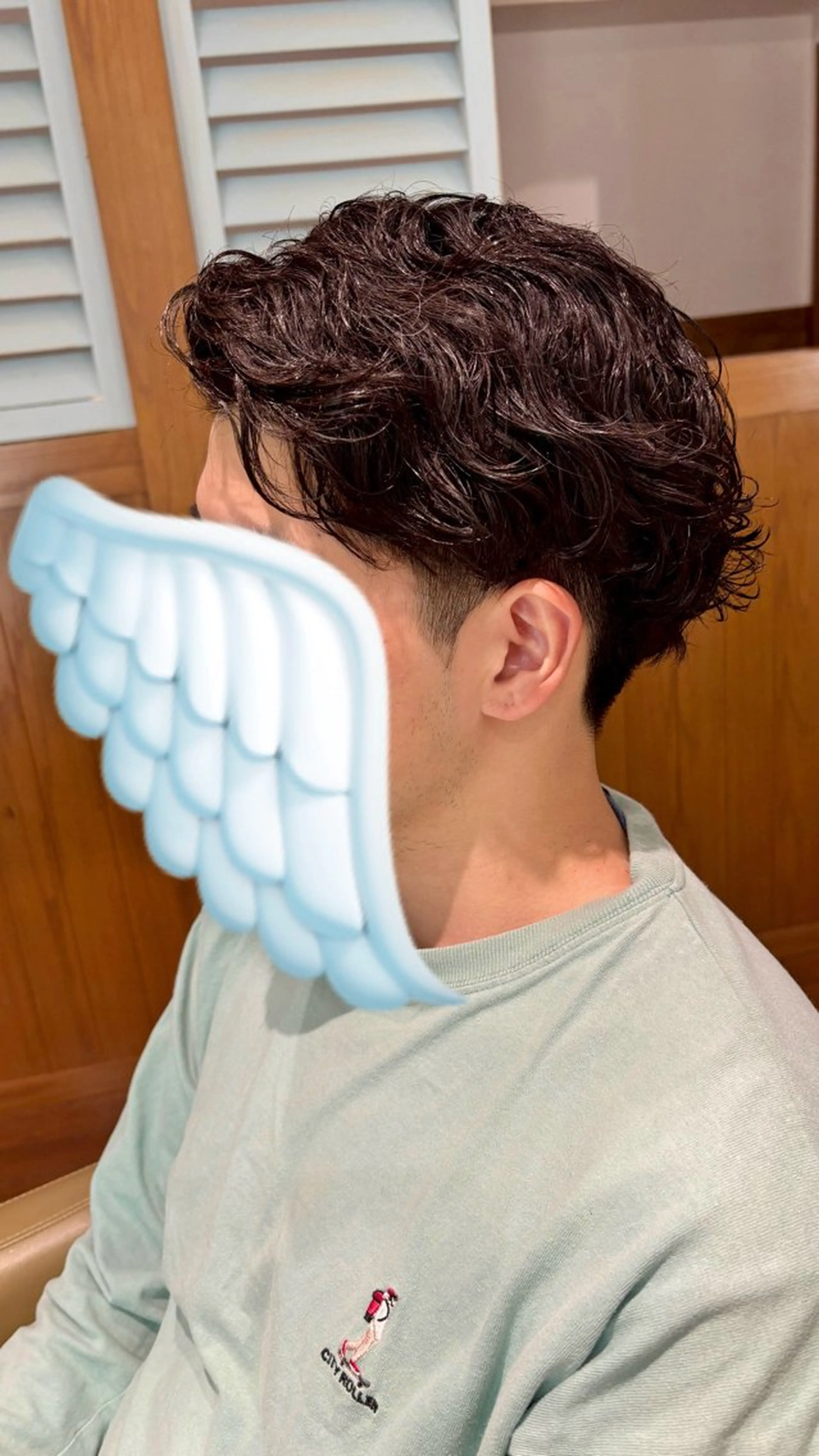 メンズカット+ノンダメージパーマ🌀🌱の写真