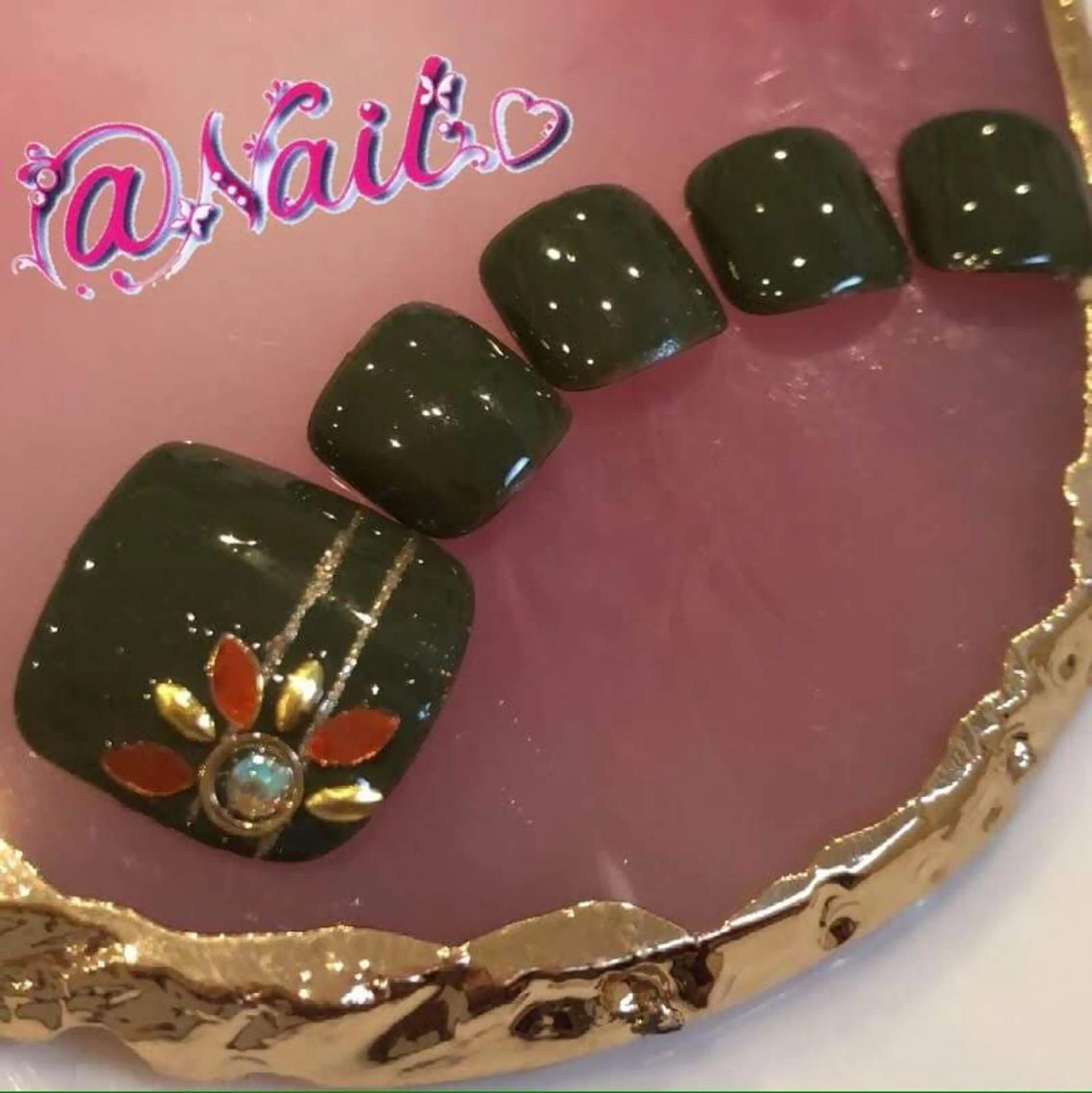 ネイル ネイルチップ 小尾 栞のネイルデザイン