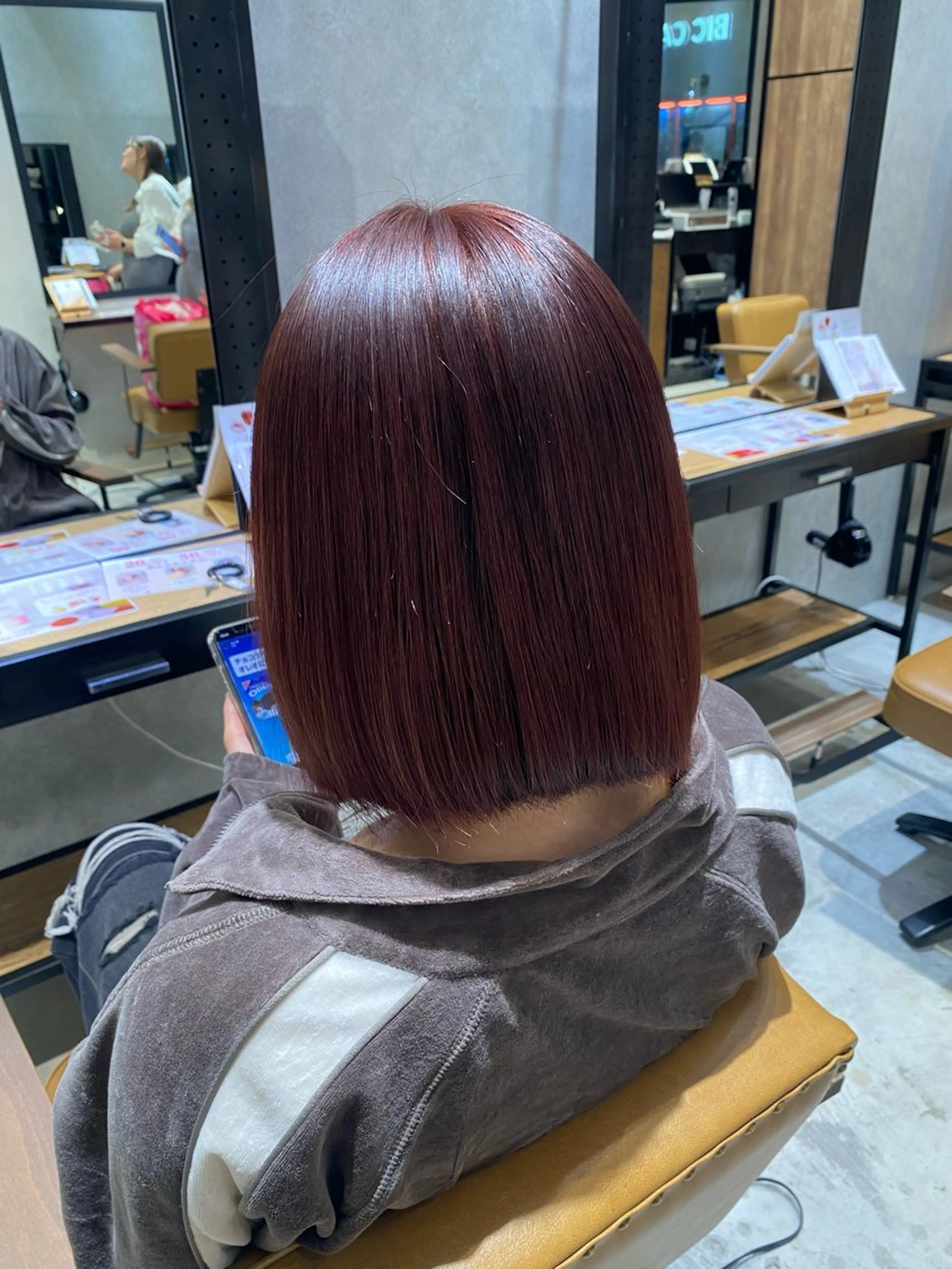 ショート Natsuki/韓国 ボブ/レイヤーカットのヘアスタイル