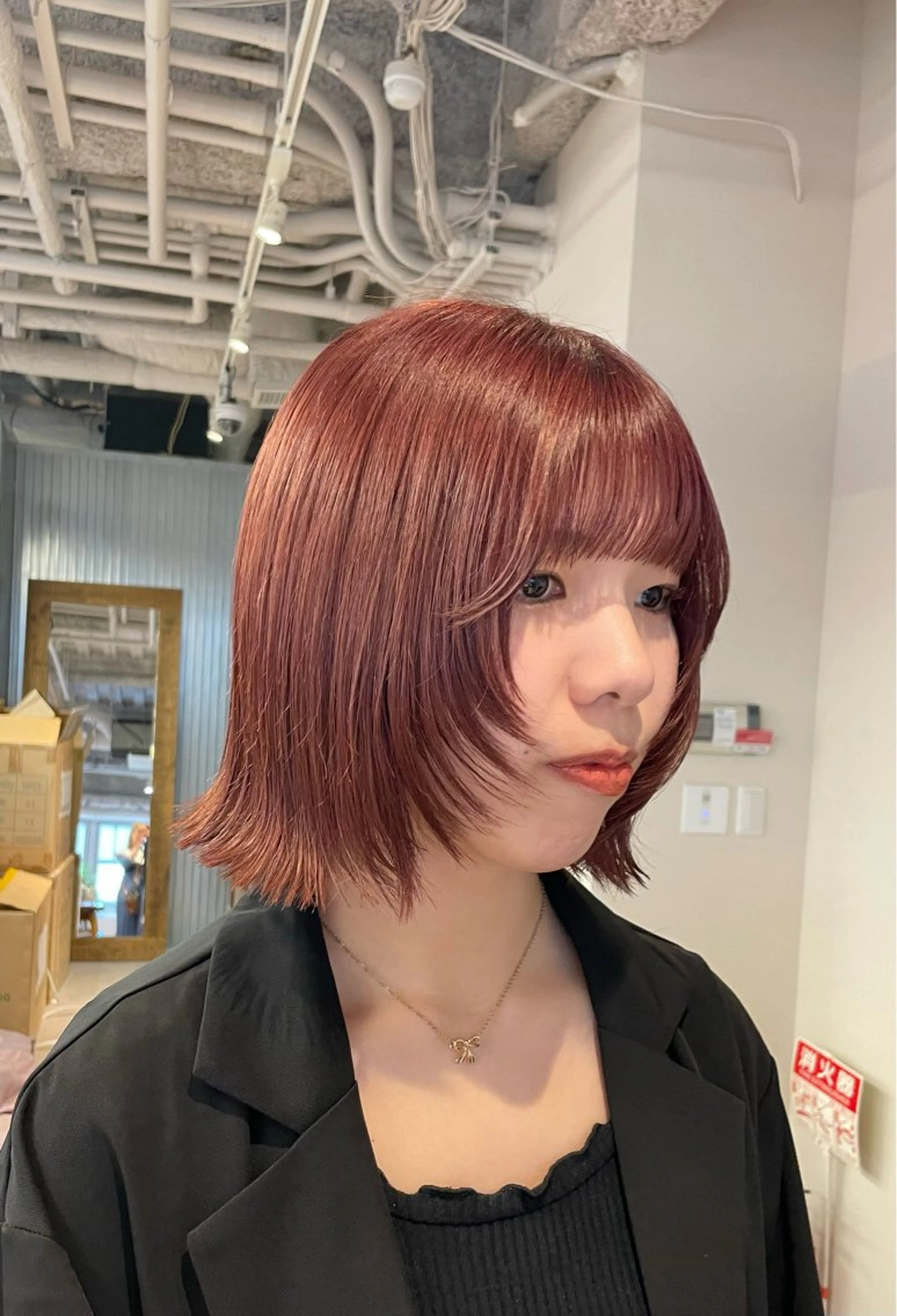 ミディアム 似合わせカラー/ 堀江美容室/レミ🎀のヘアスタイル