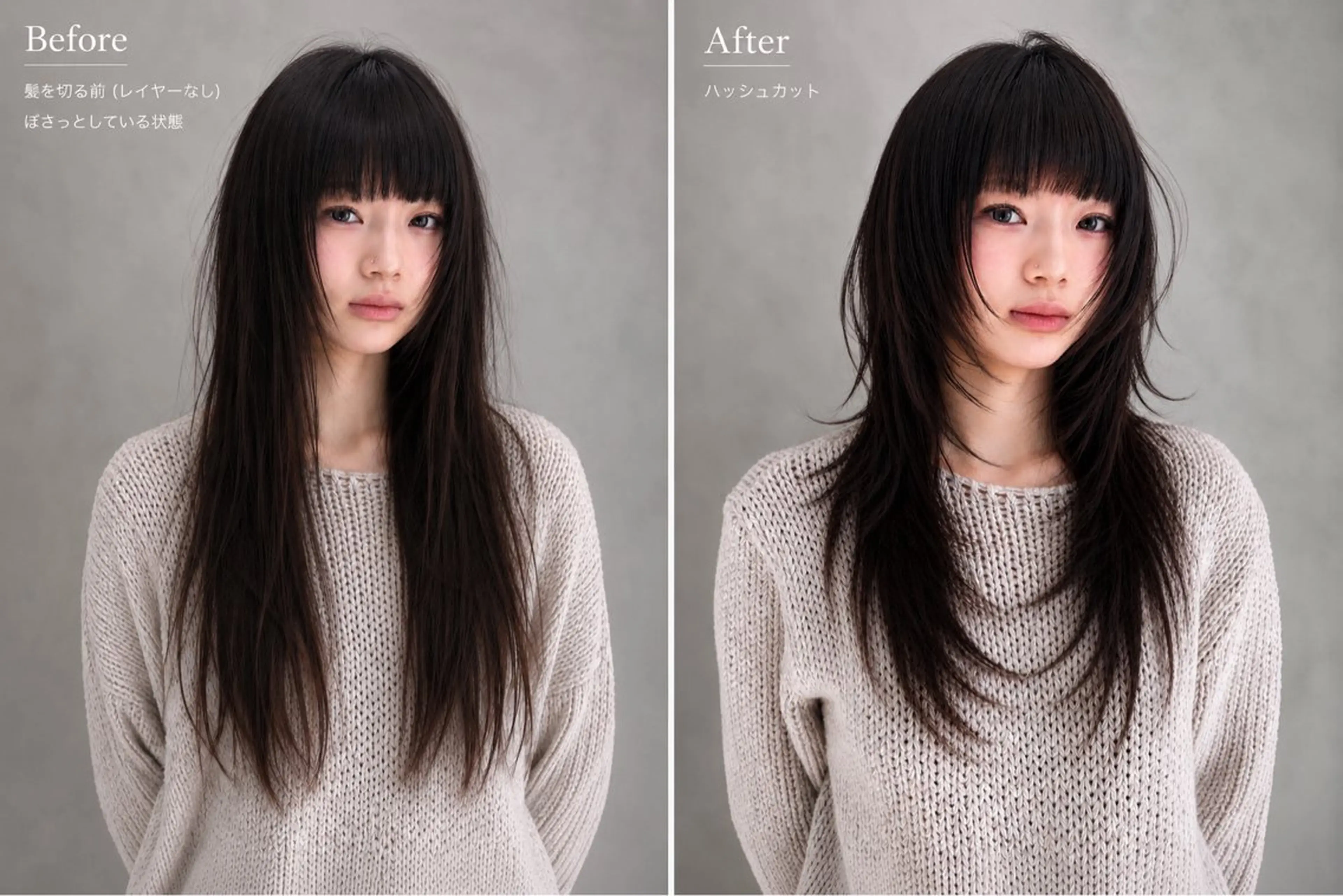 ✨✂️似合わせカット＋🌈オリジナルトリートメント🩷セット説明あり🩶の写真