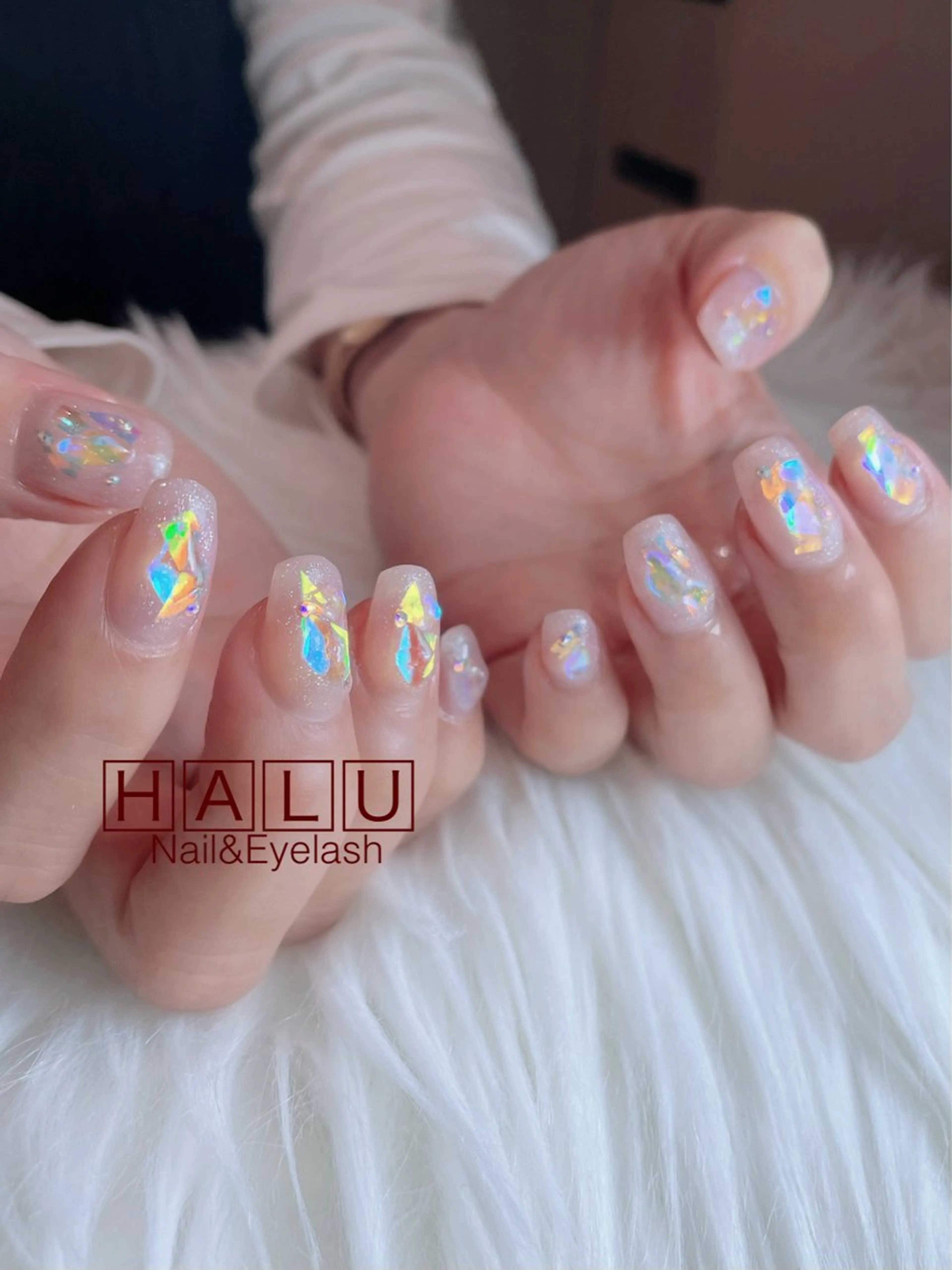 ネイル キラキラネイル HALU ハルのネイルデザイン