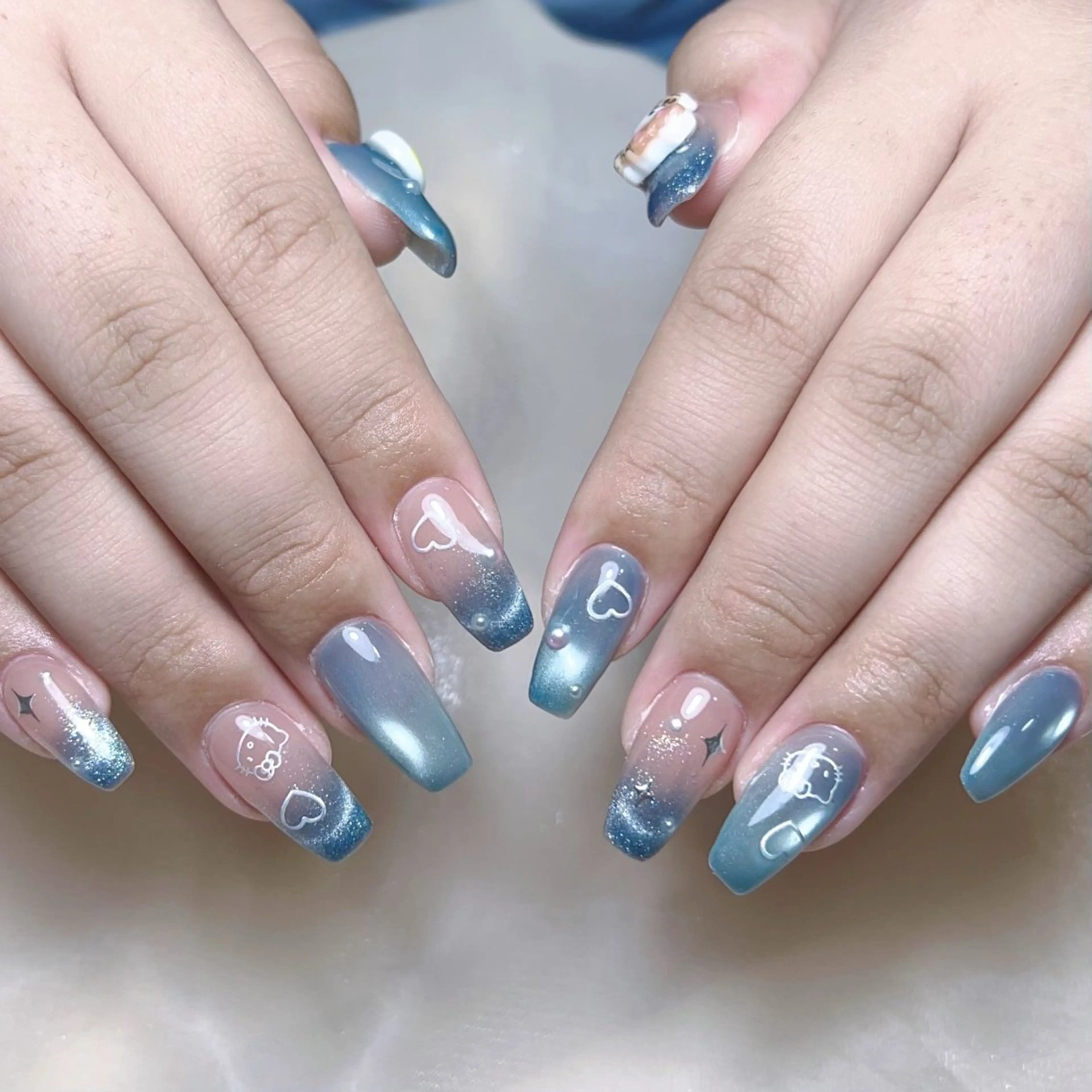 メンズ ネイル NAILサロン 木にいるのネイルデザイン