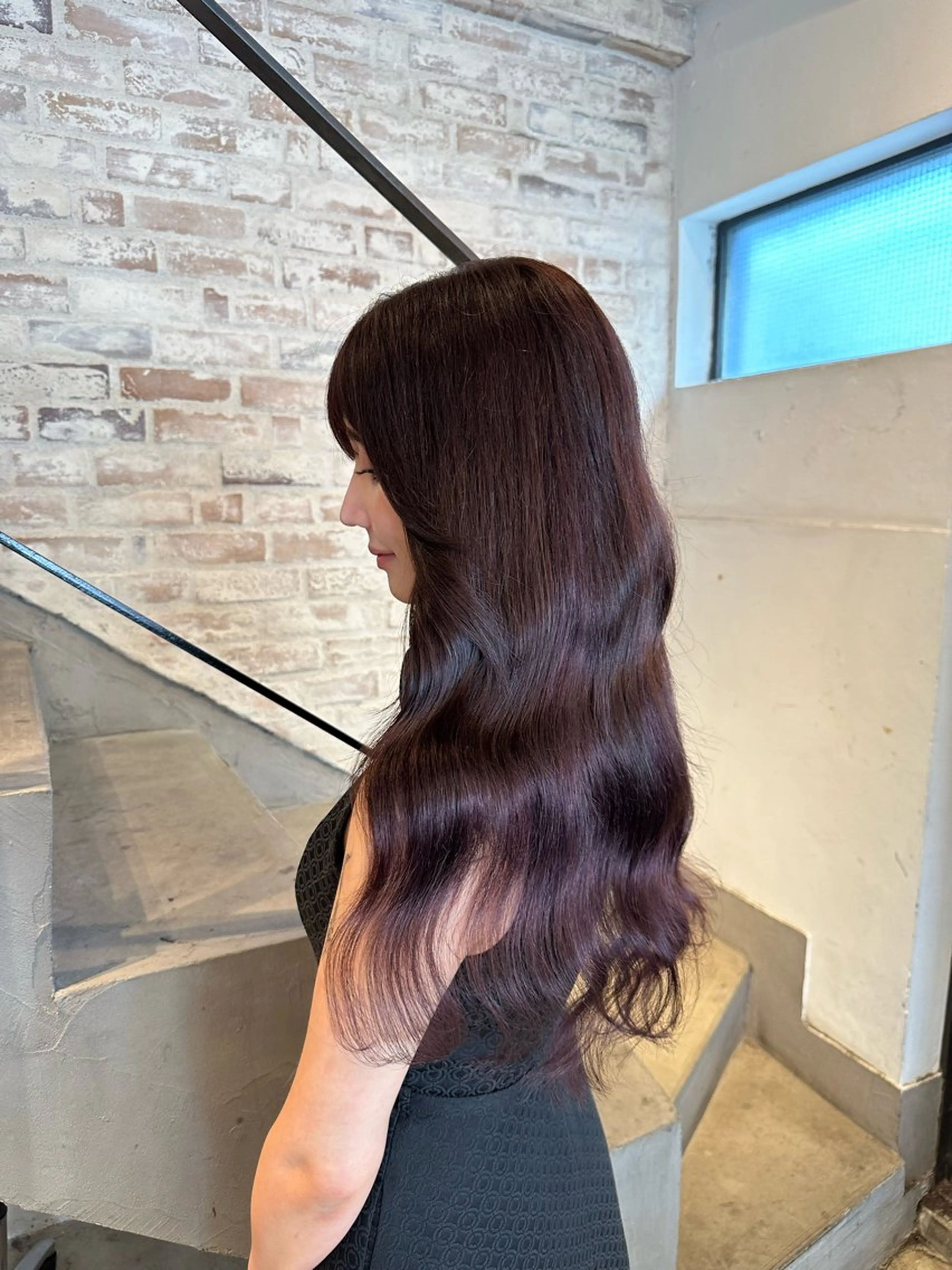 ロング ヘアカラー 秋葉原　柏木絢汰 ✨当日予約okのヘアスタイル