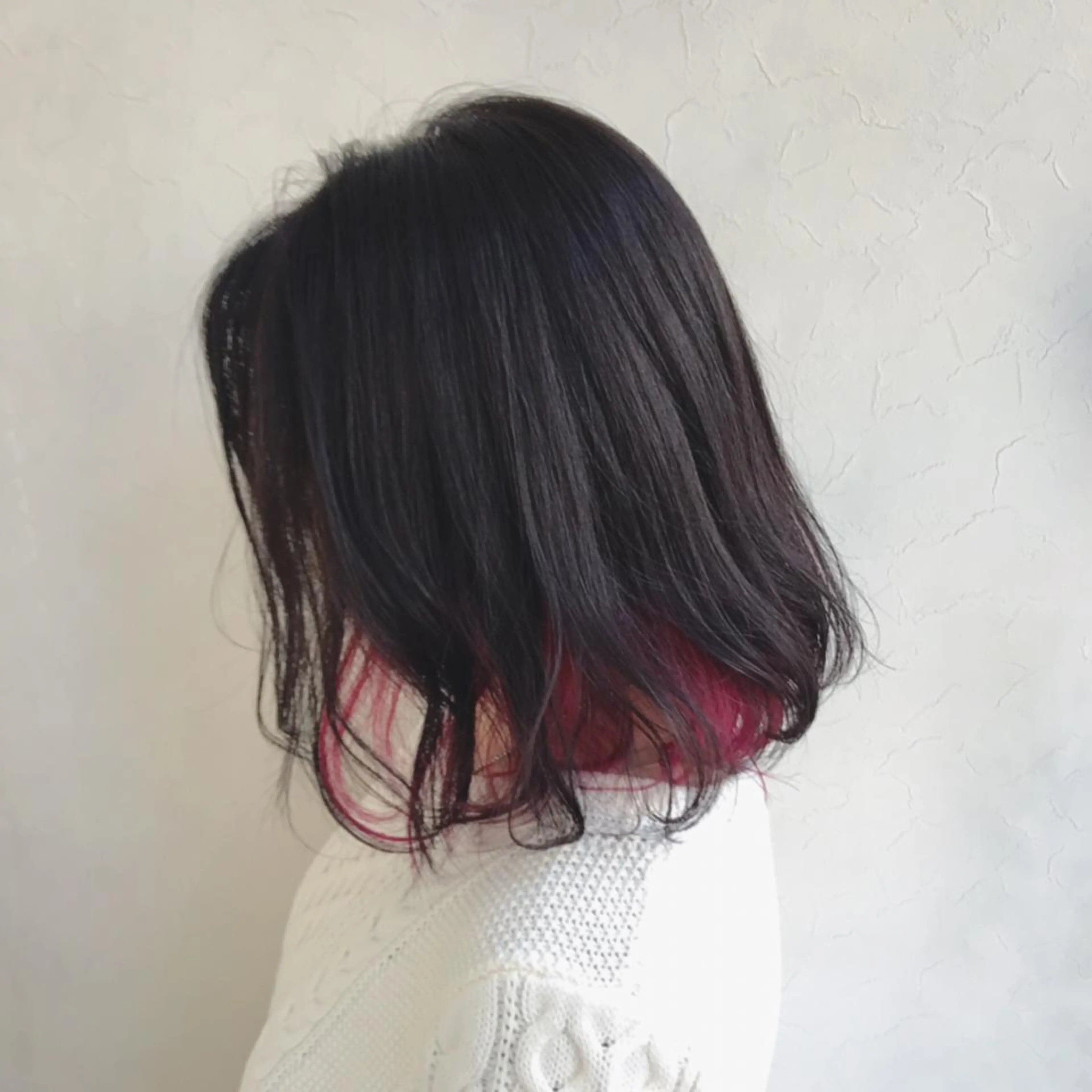 ショート カラー インナーカラー ピンクカラー メンズ指名多数!! SiLO 田島のヘアスタイル