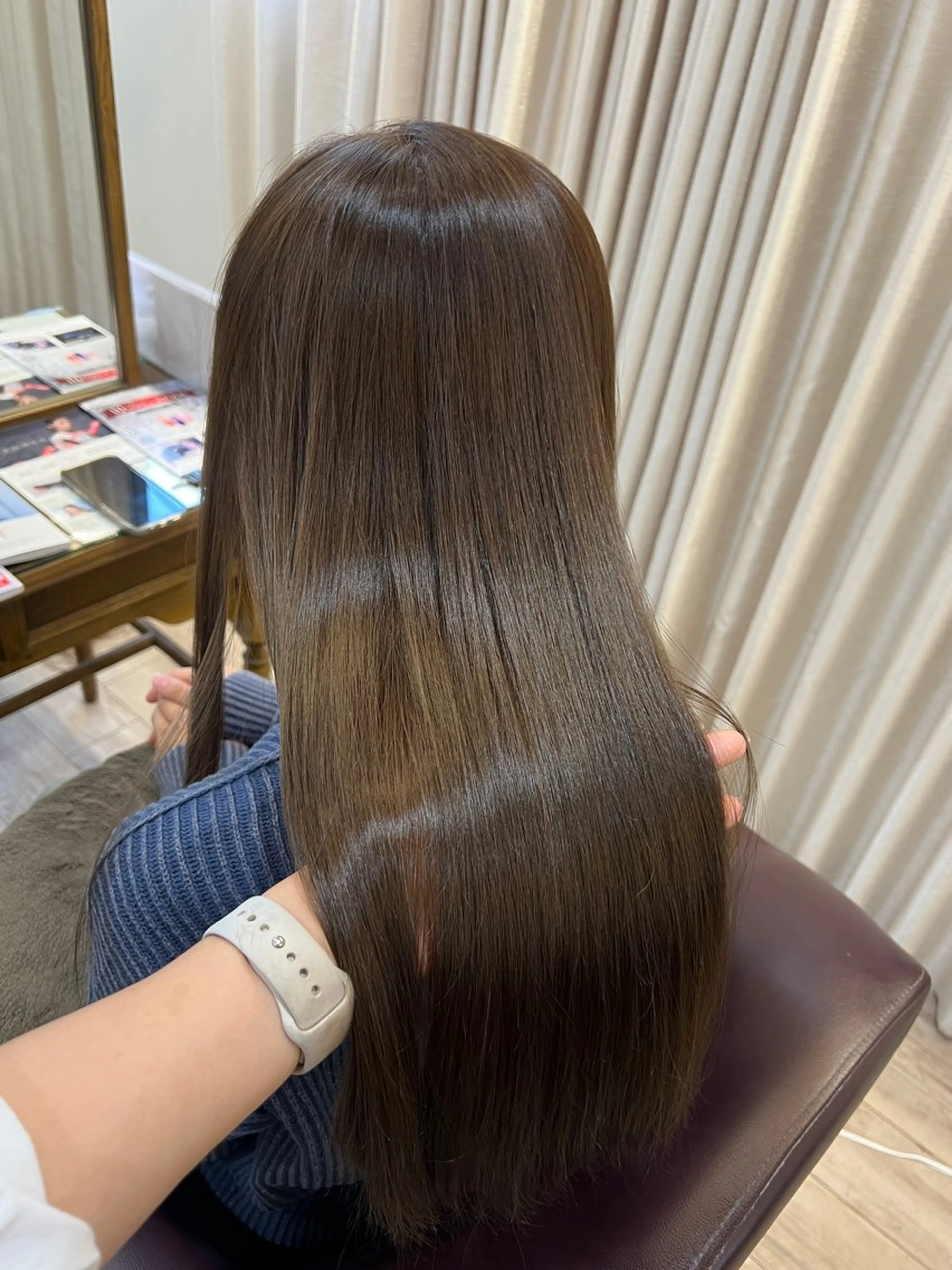 カラー 清水 彩生のヘアスタイル