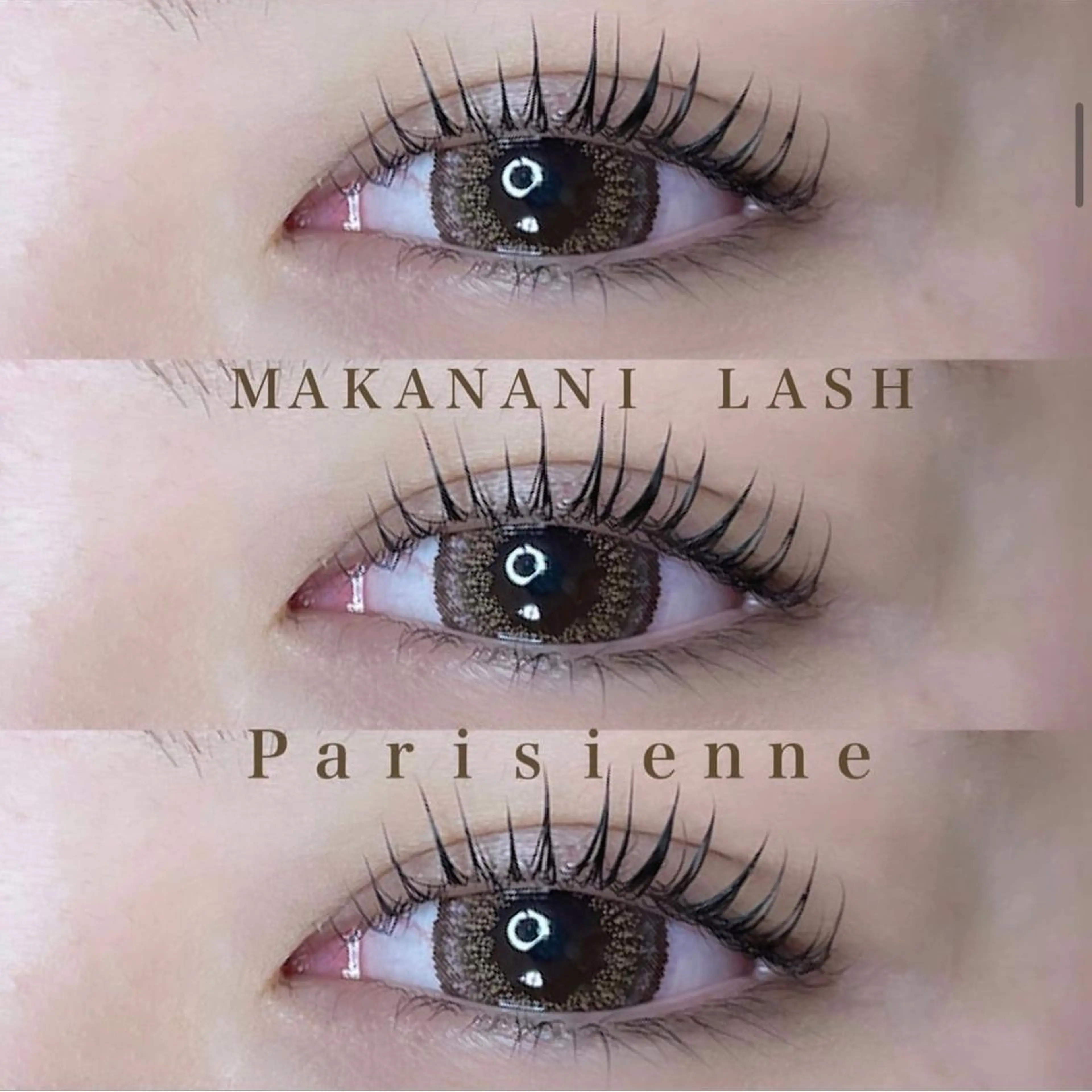 マツエク・マツパ 塩見 渚のマツエク・マツパデザイン