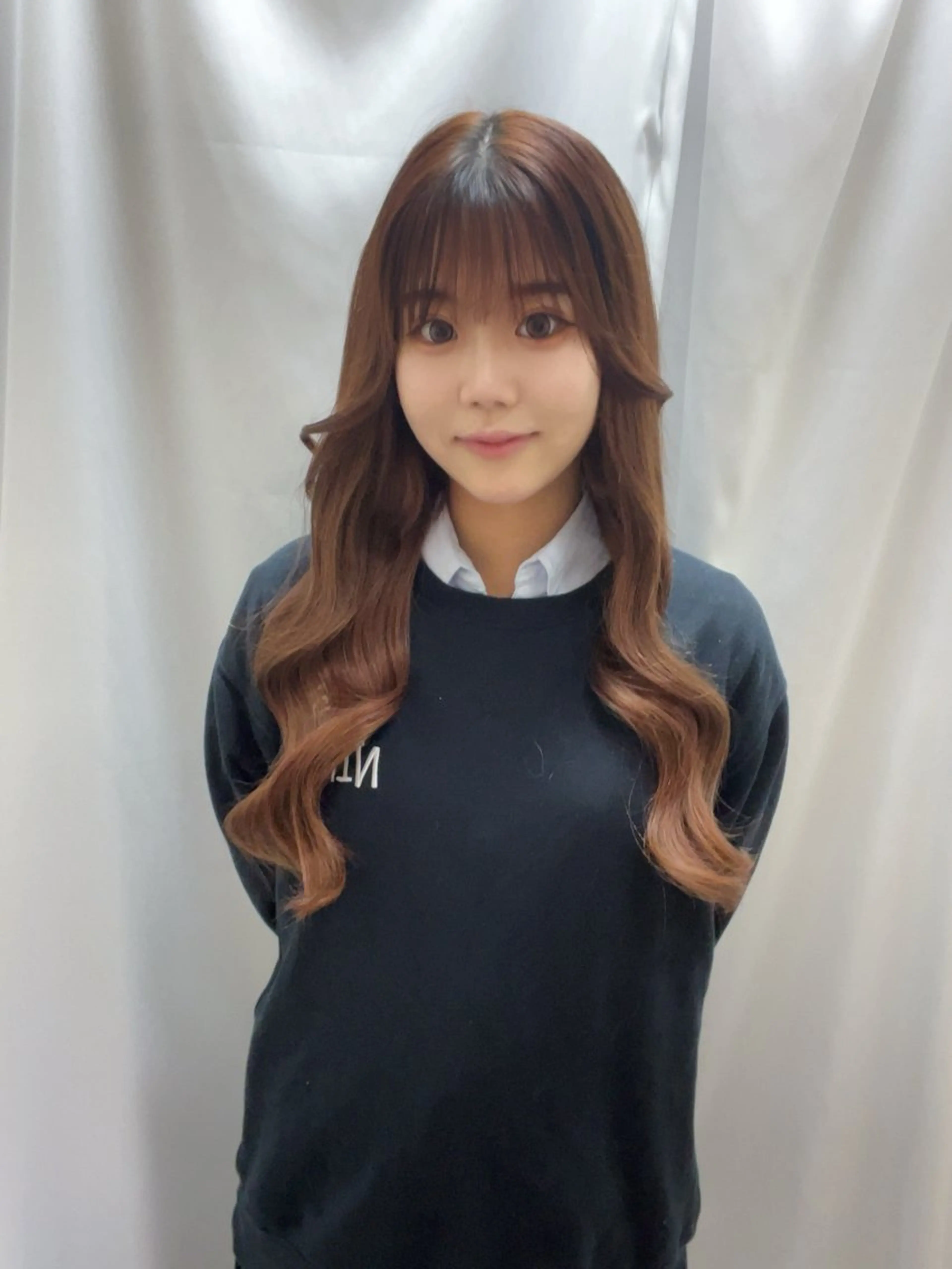 ロング エクステ・セット 専門店Sleekのヘアスタイル