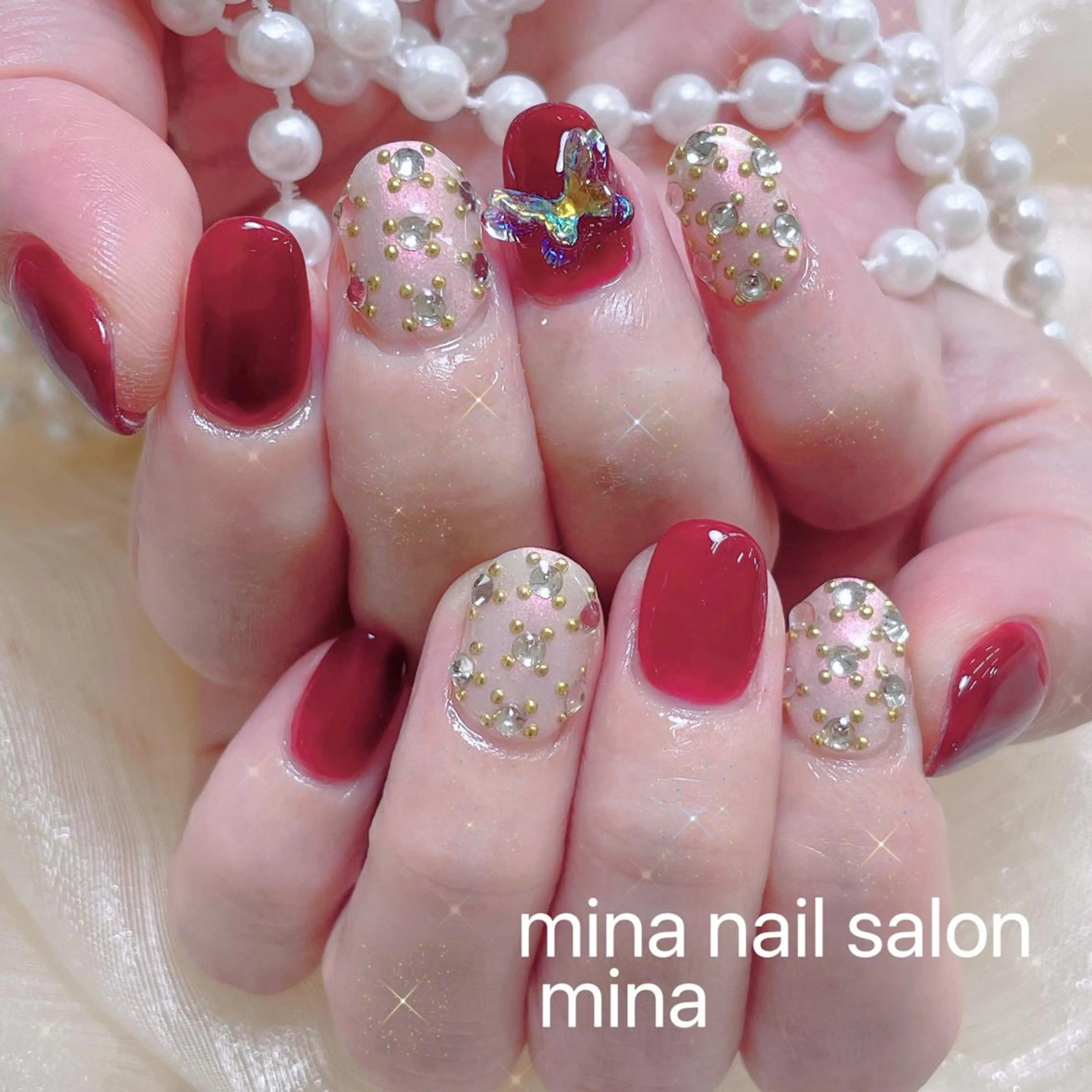 ネイル queensnail 🧸mikaのネイルデザイン