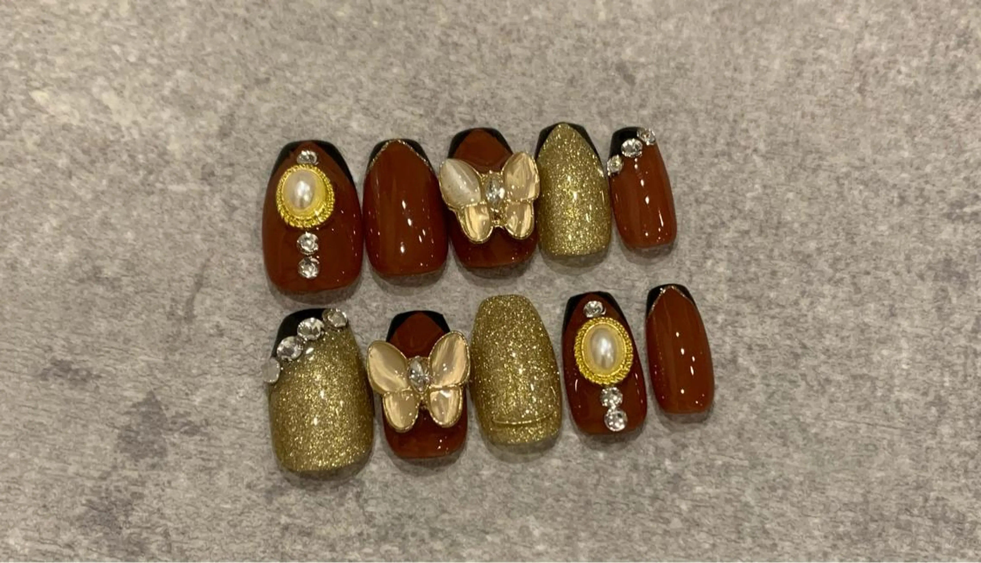 ネイル 成人式 ネイルチップ belalua nail&eyeのネイルデザイン