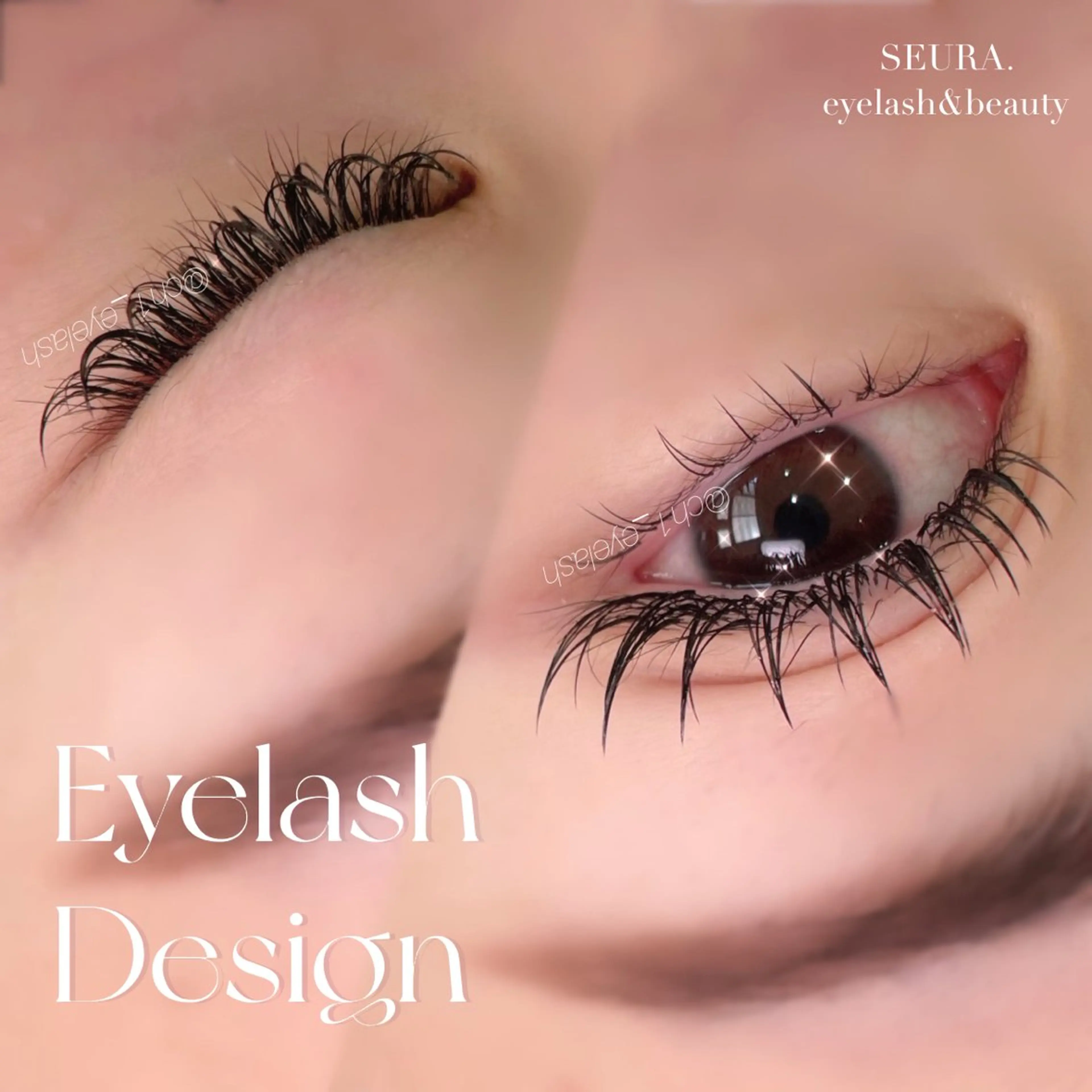 マツエク・マツパ SEURA. Chikaのマツエク・マツパデザイン