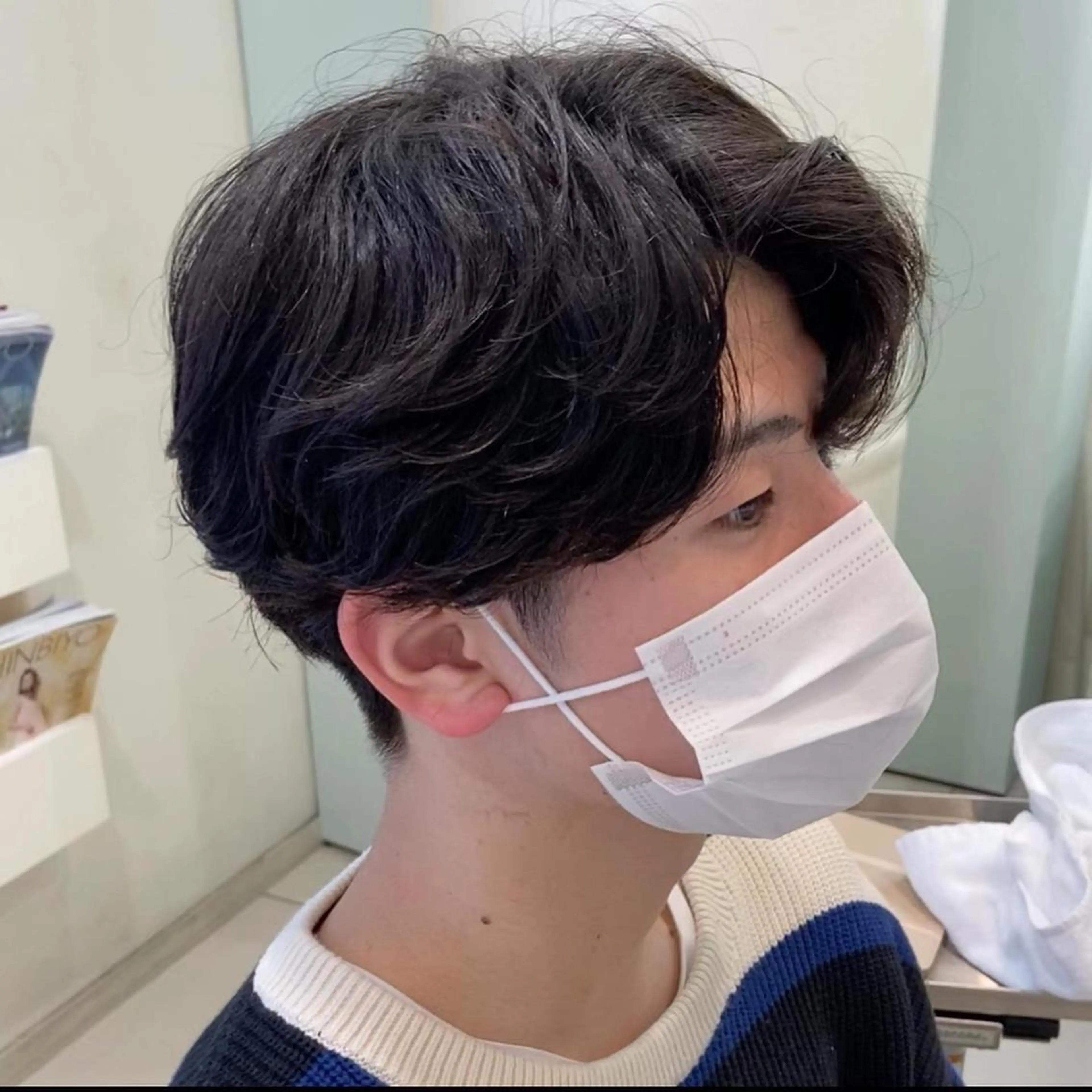 パーマ メンズ カルマパーマ メンズパーマ カット パーマ メンズ縮毛矯正 ♠️店長下平隼人のヘアスタイル
