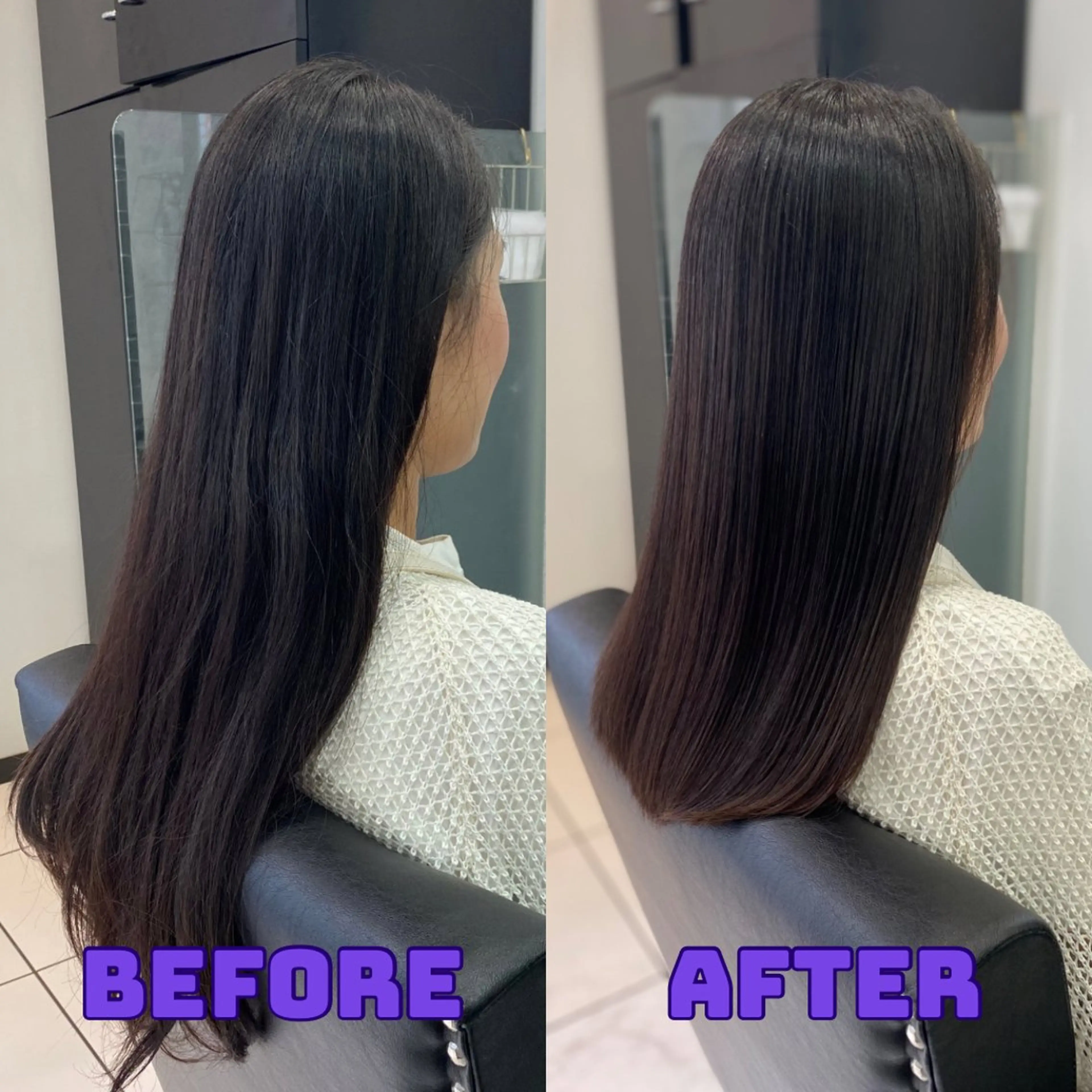 セミロング YASU🍎CUT 赤系カラー/ヘアケアのヘアスタイル