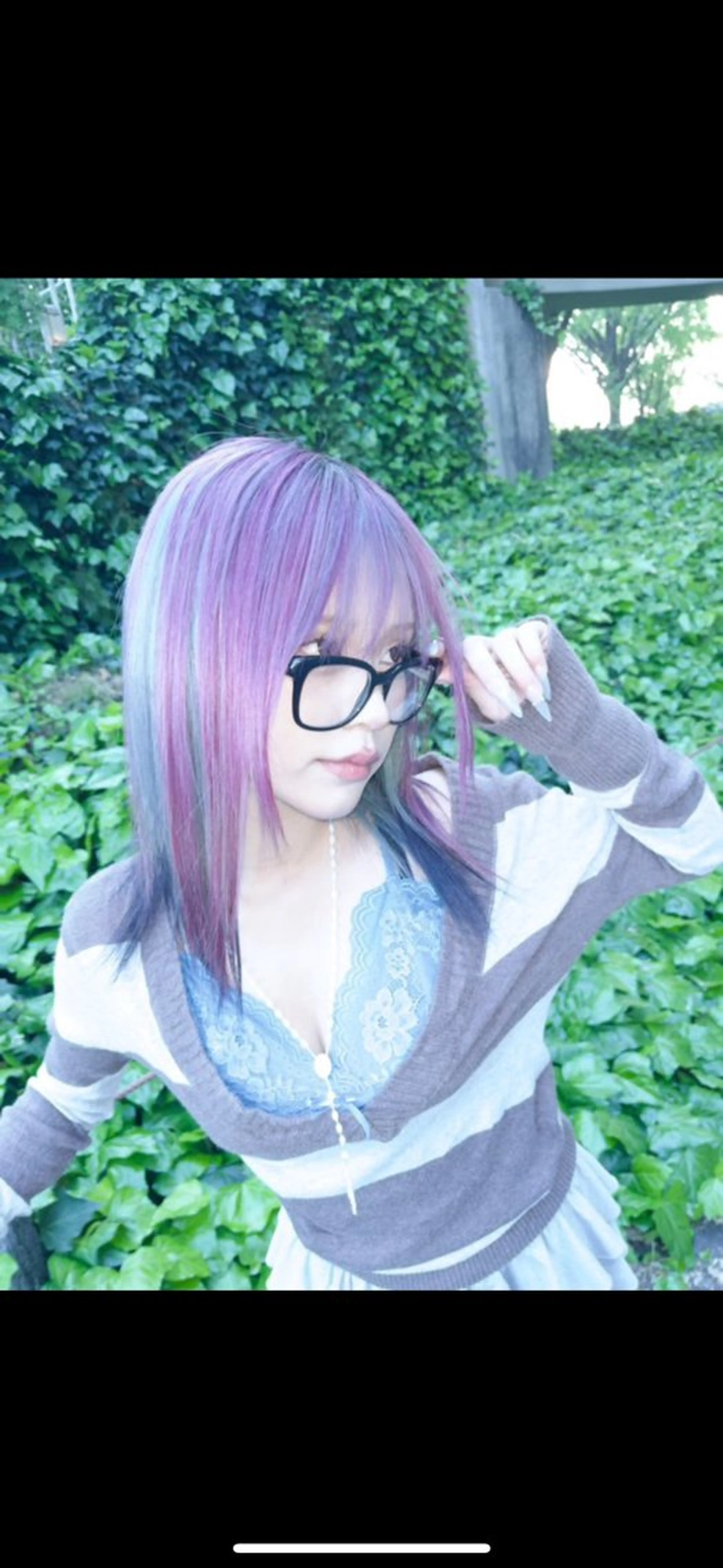 ミディアム カラー ヘアカラー 名古屋／デザイン／ ブリーチ/松井亮磨のヘアスタイル