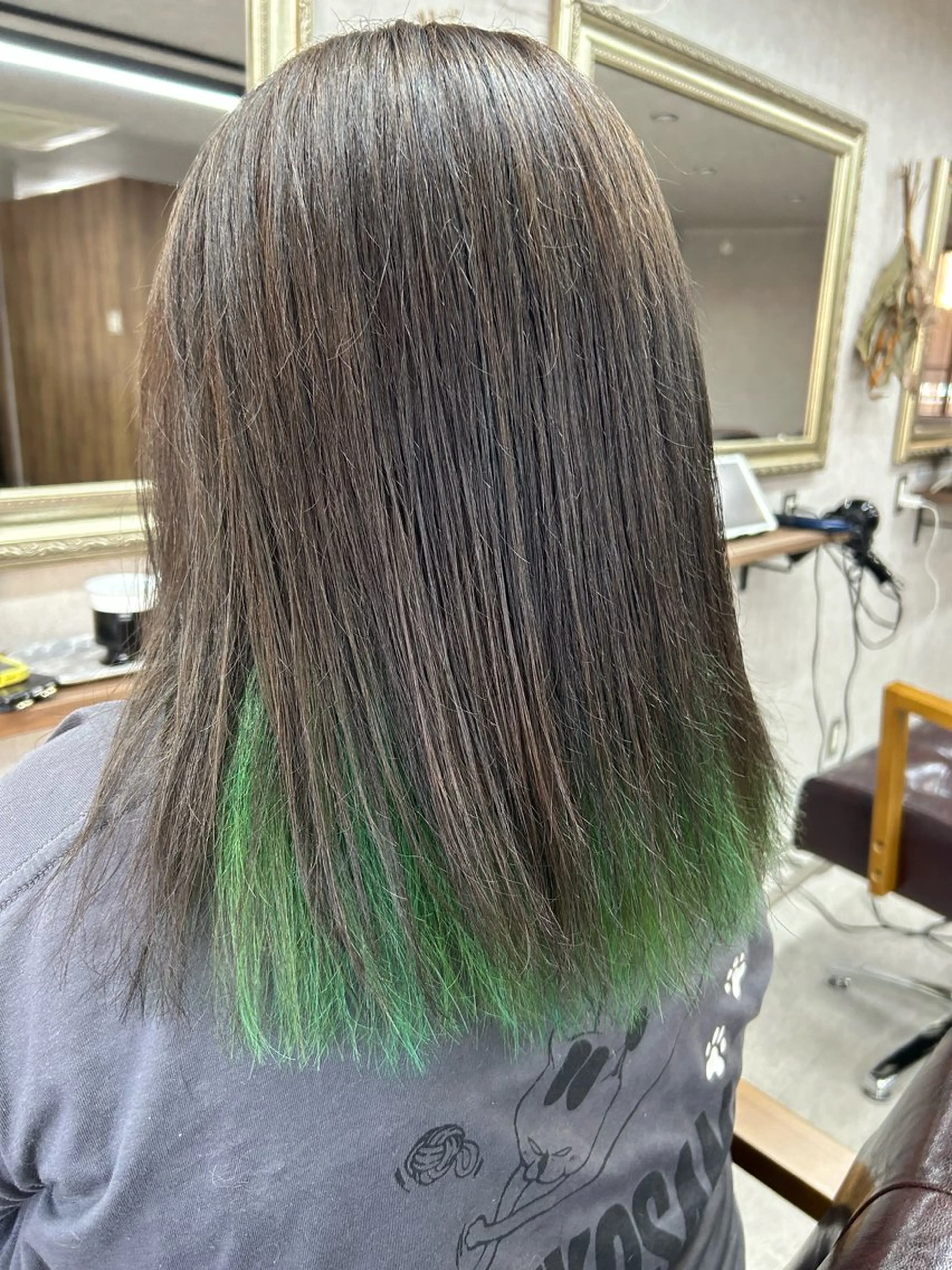 ロング カラー Lien 深井店のヘアスタイル