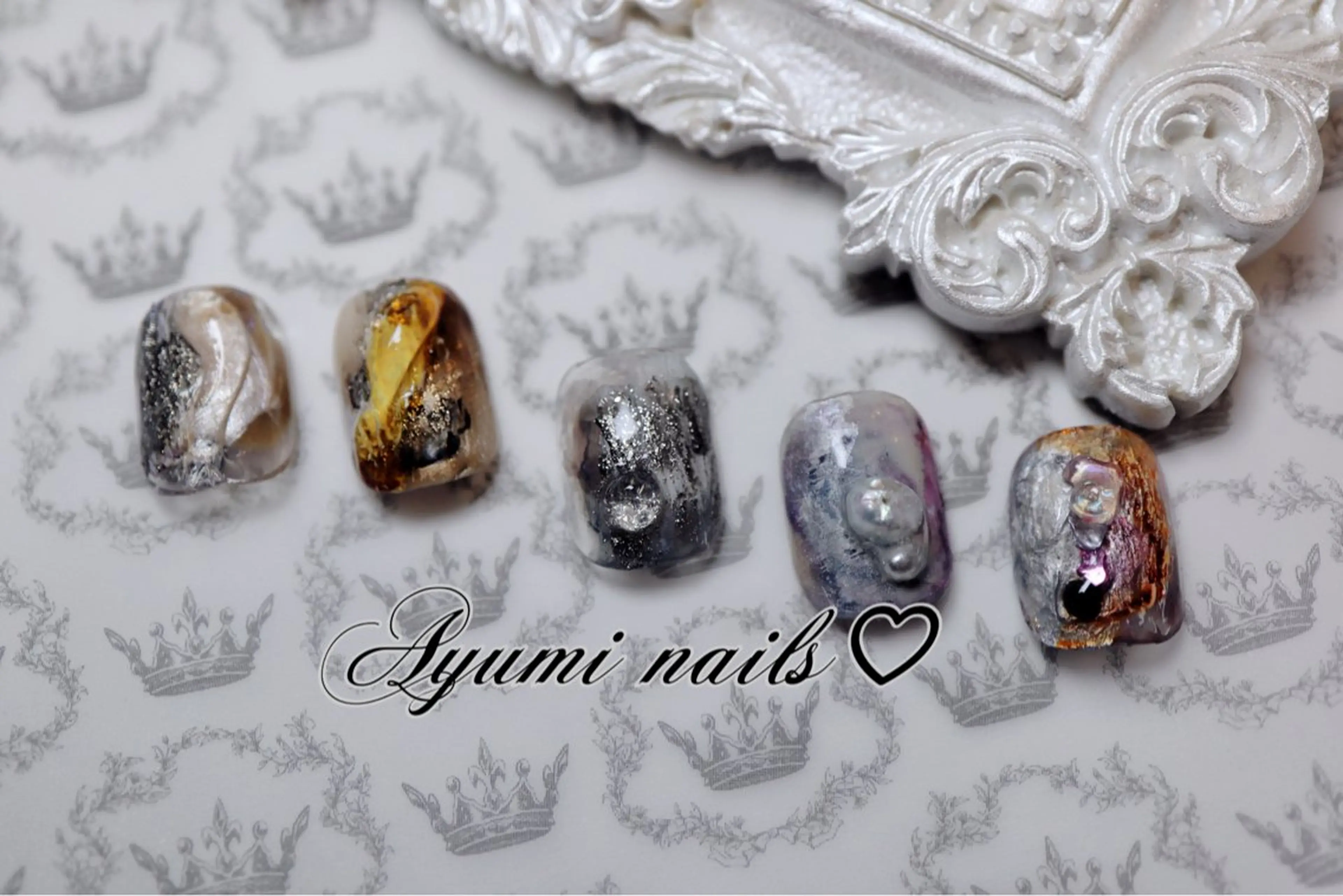ネイル ハンドネイル YUMI ニュアンスnailsのネイルデザイン