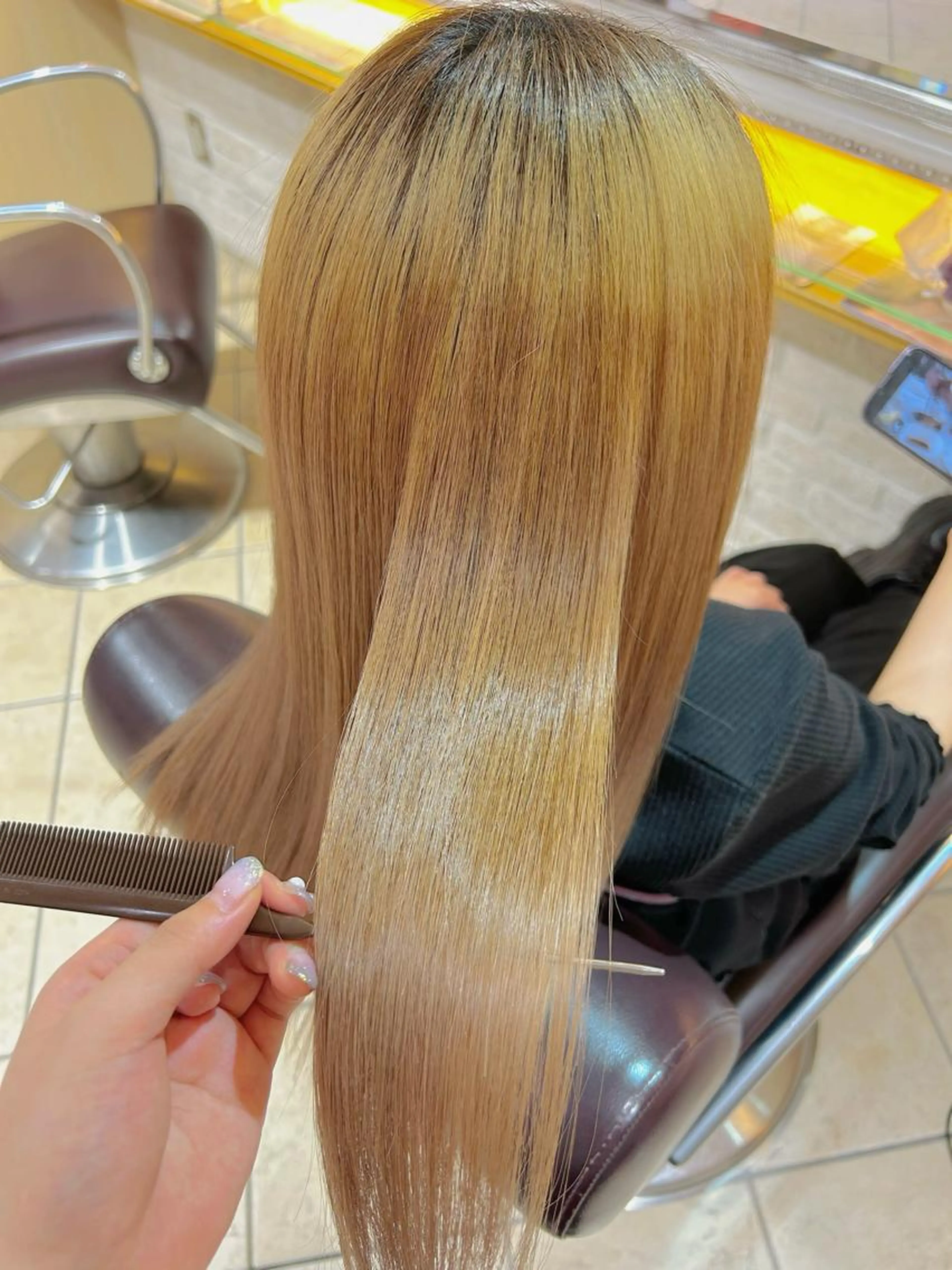 【🌷艶髪🌷】オージュアトリートメント4step✨柔らかく艶髪にしたい方オススメ❕の写真