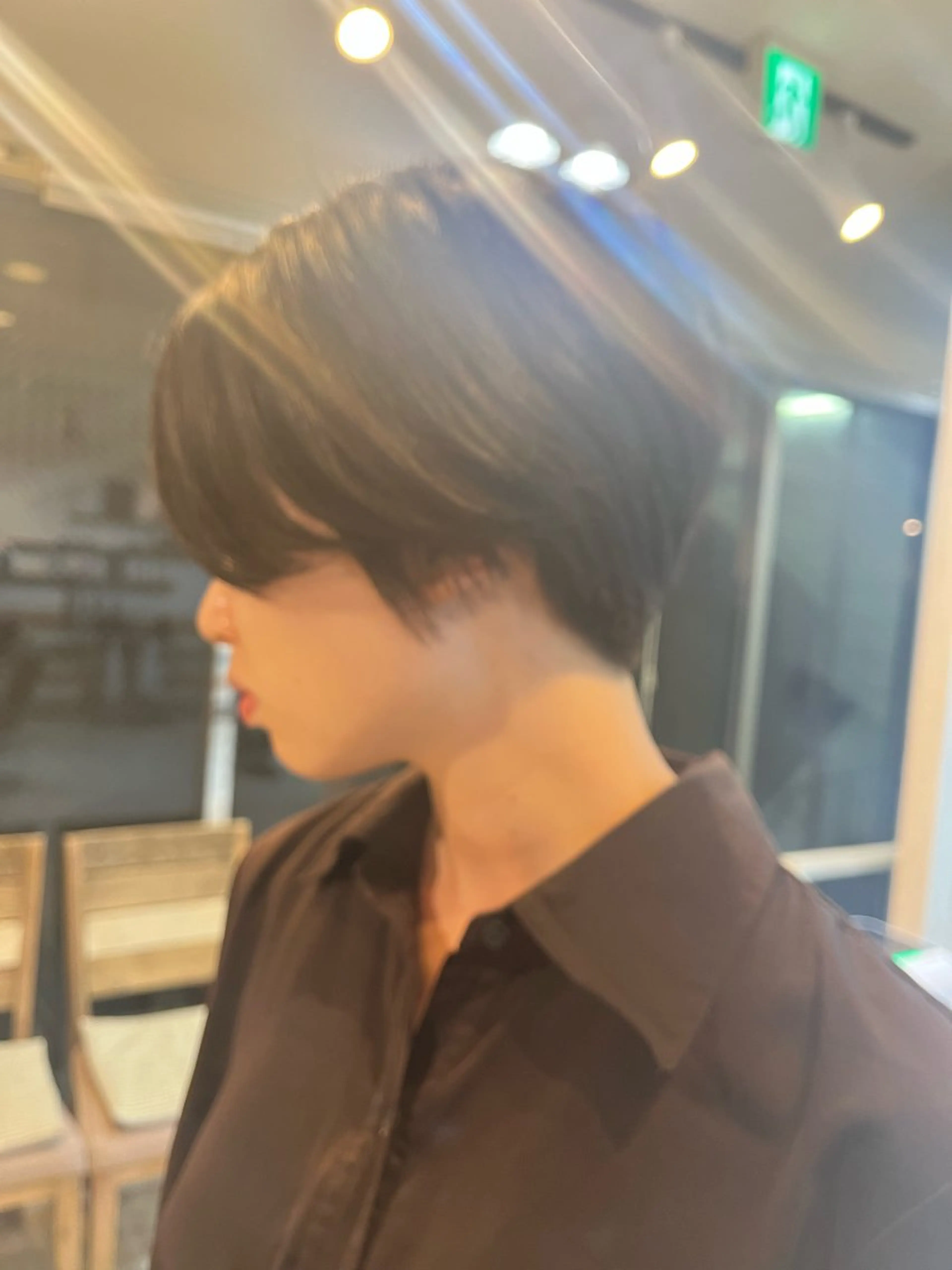 ショート キンサダ ワンリダのヘアスタイル