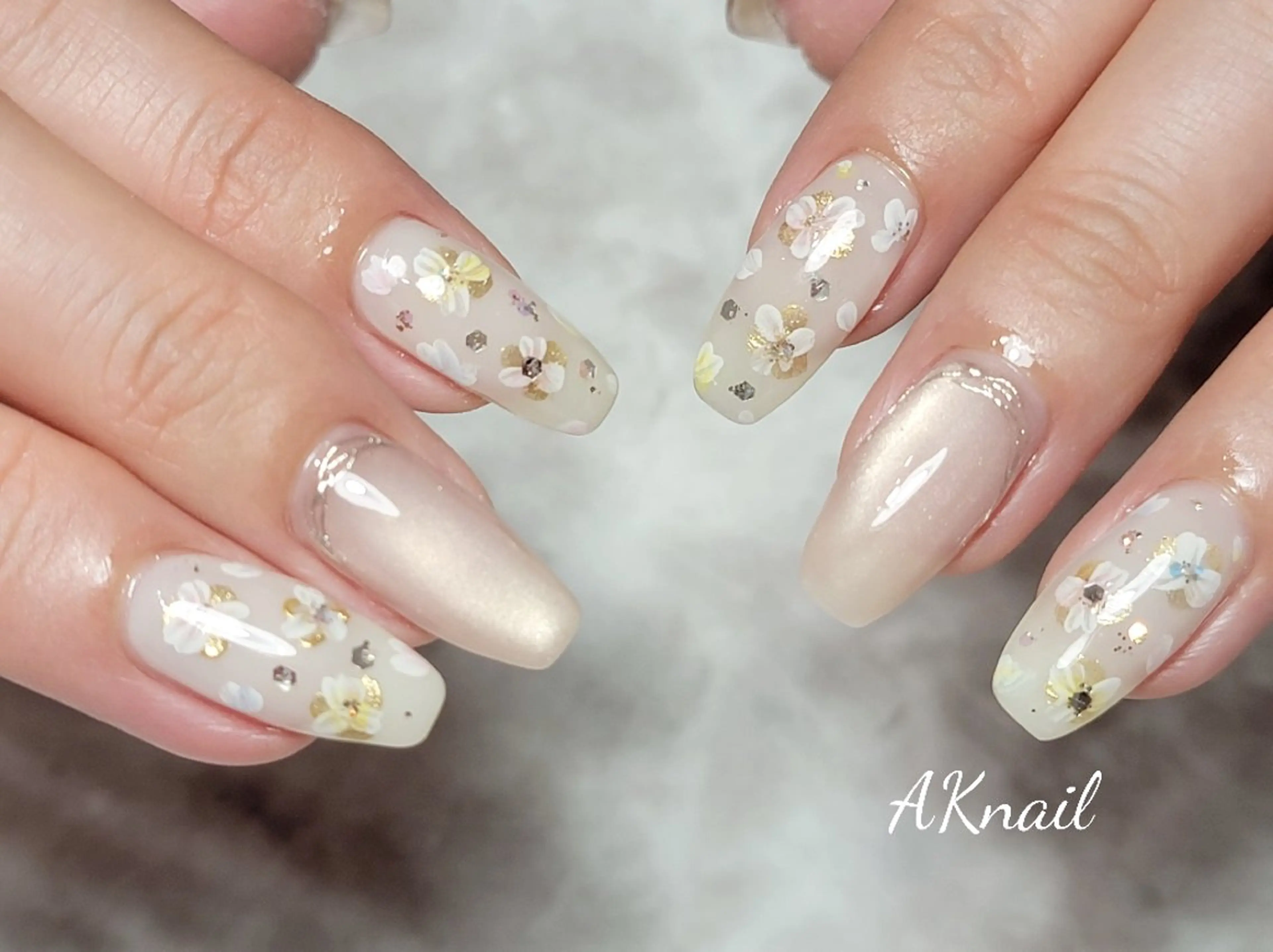ネイル ネイル&巻き爪サロン 　AKnailのネイルデザイン