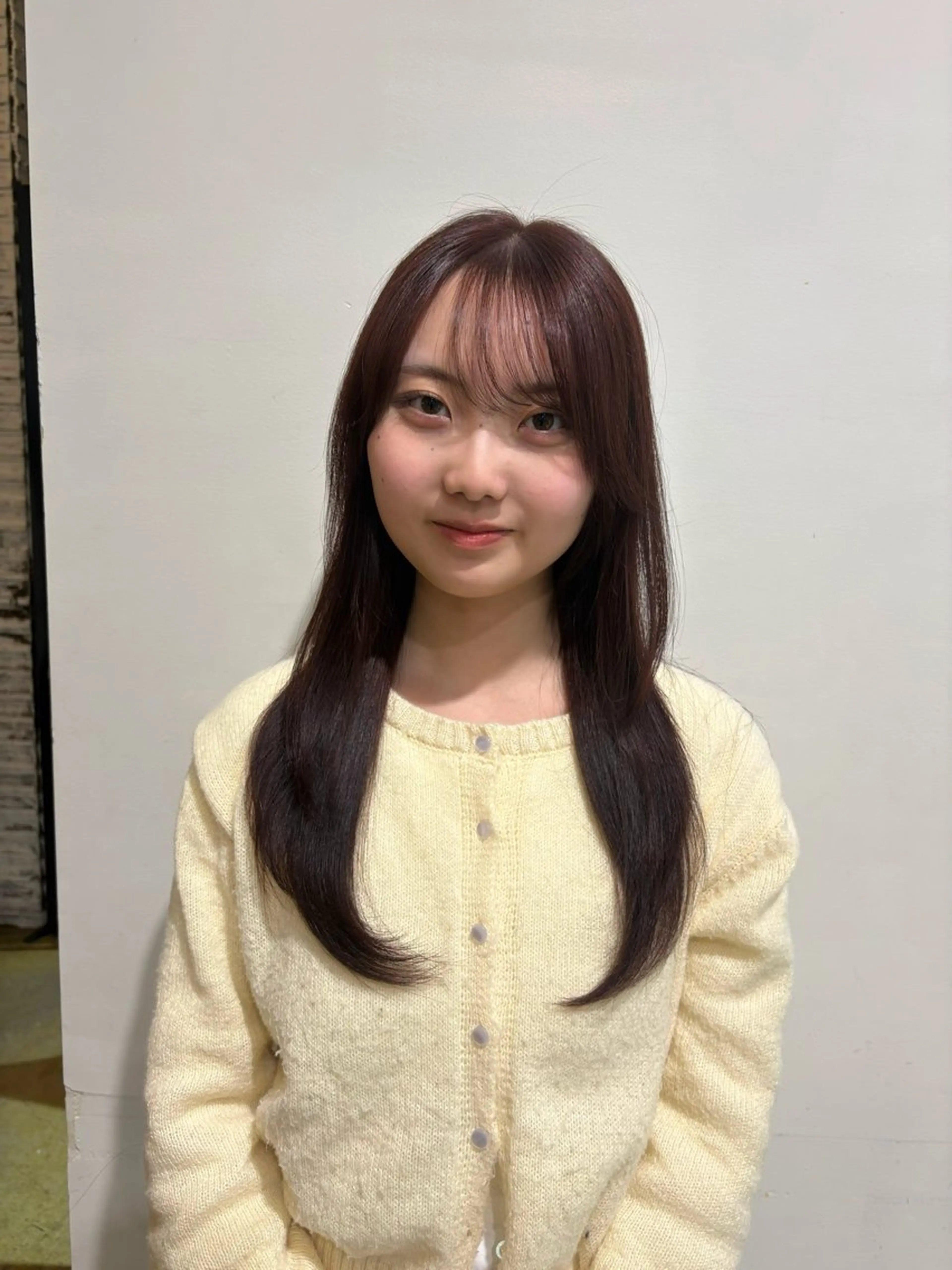 ロング カラー ブラウンカラー オレンジ オレンジブラウン ヘアカラー 名古屋カラー/ ななほ🌷⋆⭒˚のヘアスタイル