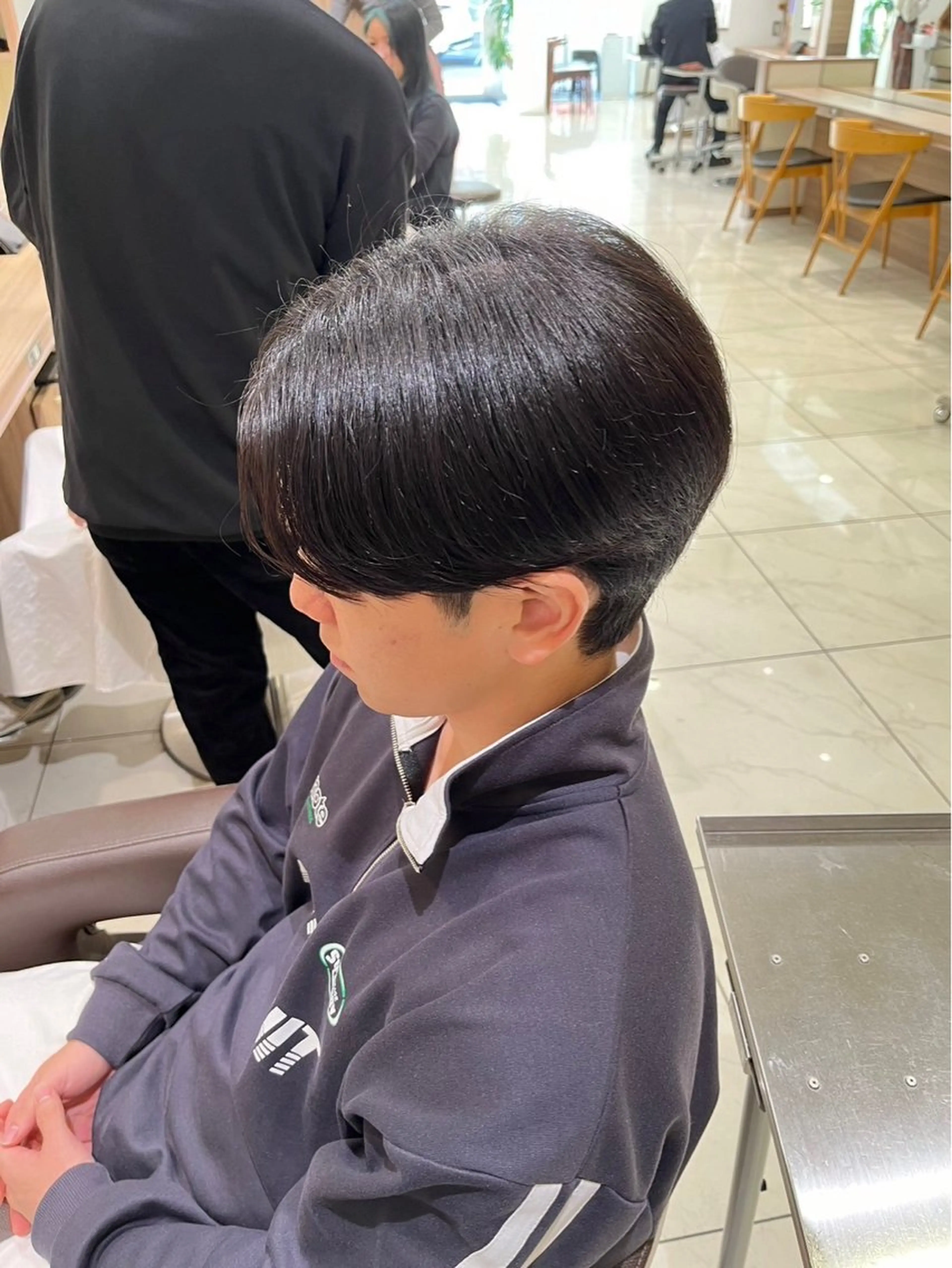 ショート パーマ メンズ カット 縮毛矯正 メンズ毛流れ 縮毛特化/土屋丈のヘアスタイル