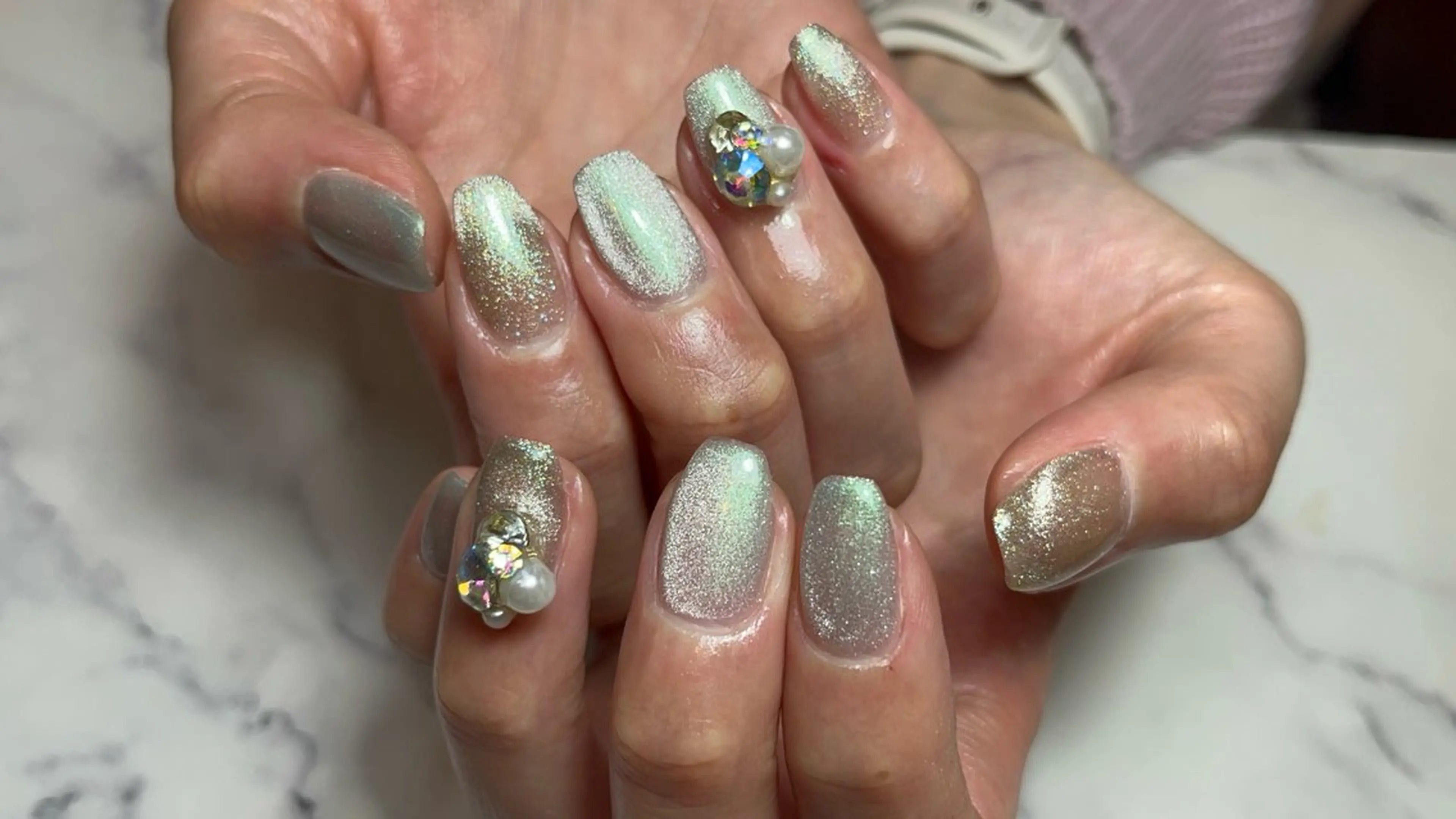 ネイル マグネットネイル 平野 亜季のネイルデザイン