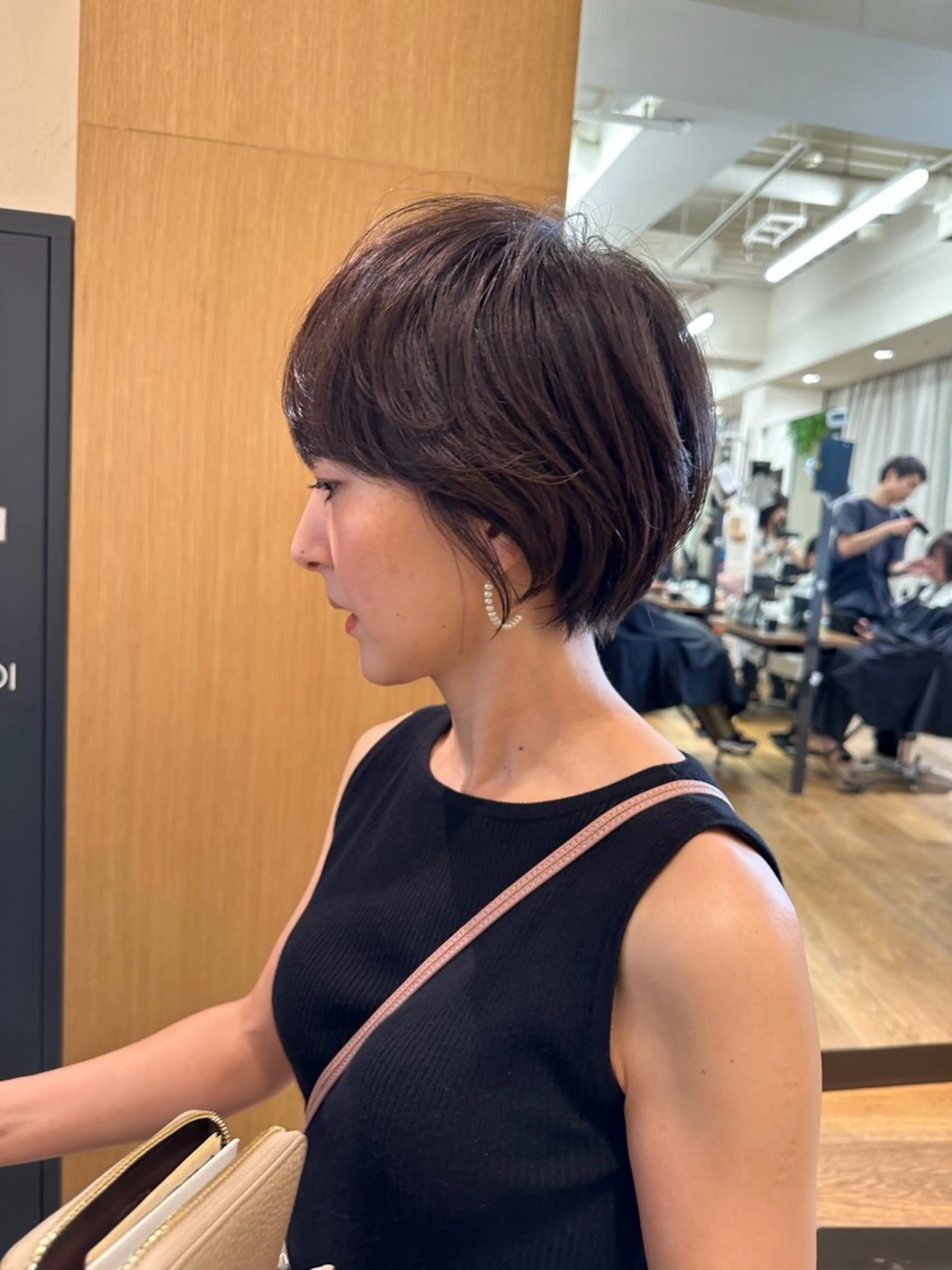 ショート 銀座似合わせショート 店長　広瀬和輝のヘアスタイル